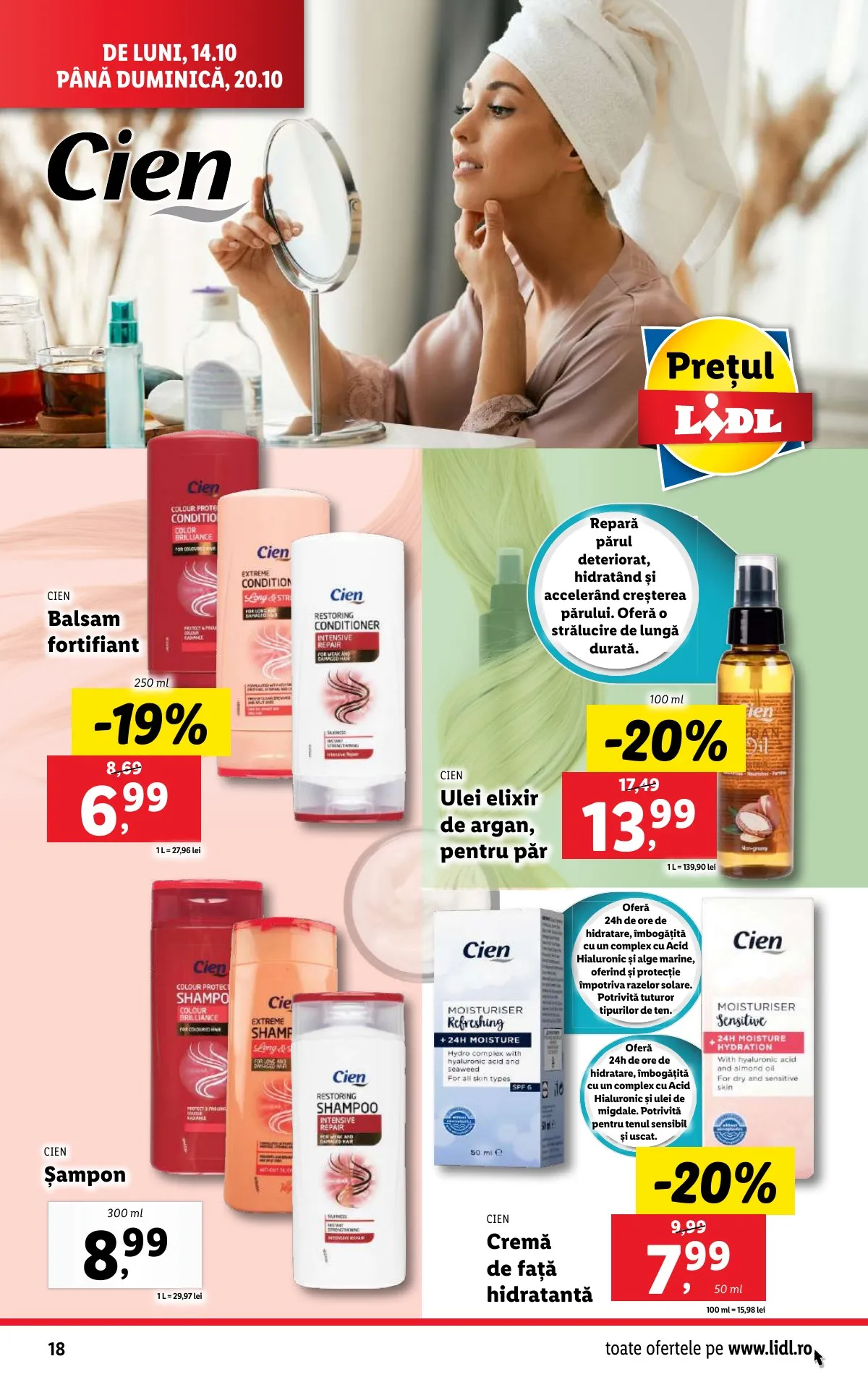 Lidl akciós újság Románia 10.14–10.20 – 18. oldal