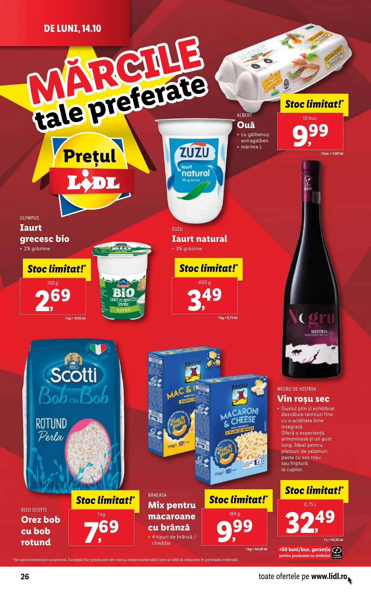 Lidl akciós újság Románia 10.14–10.20 – 26. oldal