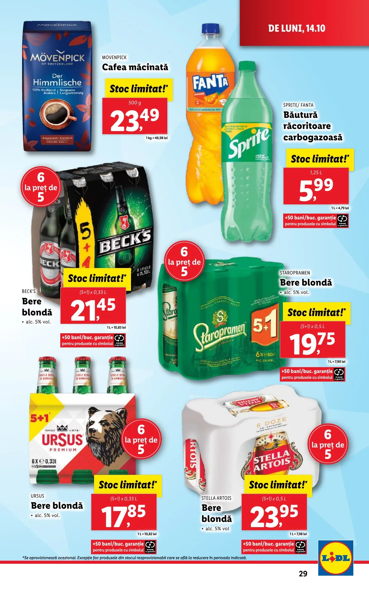 Lidl akciós újság Románia 10.14–10.20 – 29. oldal