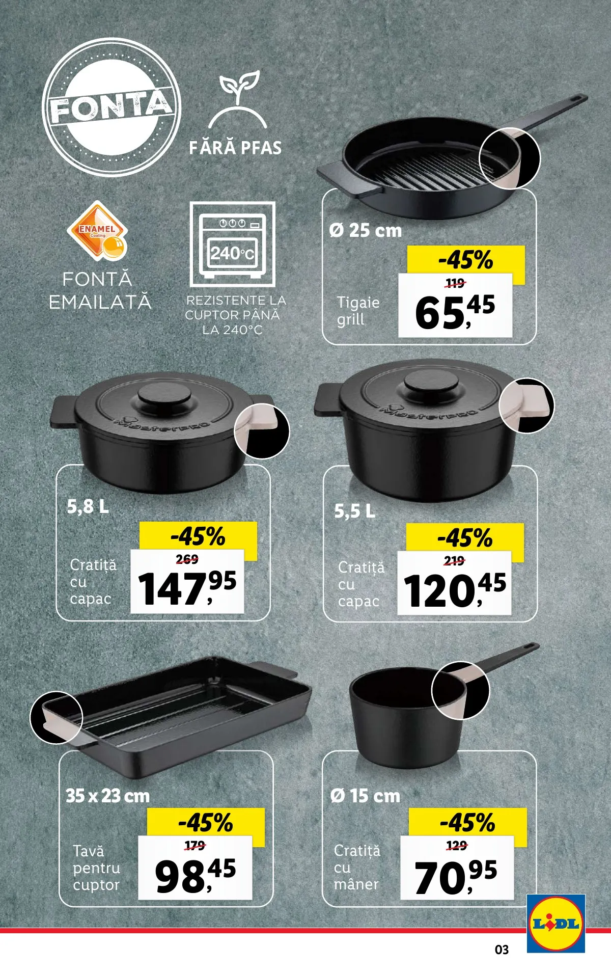 Lidl akciós újság Románia 10.14–10.20 – 3. oldal