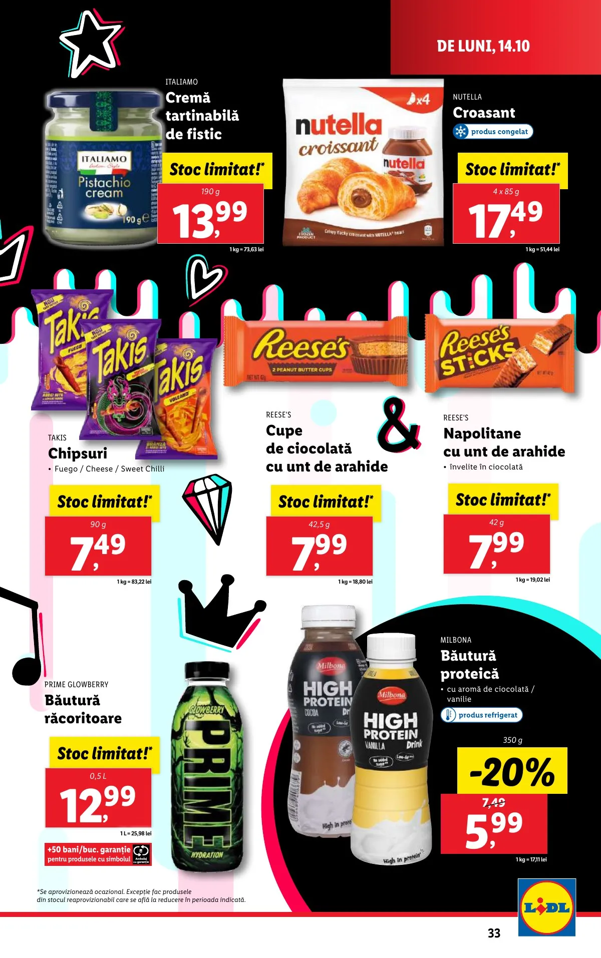 Lidl akciós újság Románia 10.14–10.20 – 33. oldal