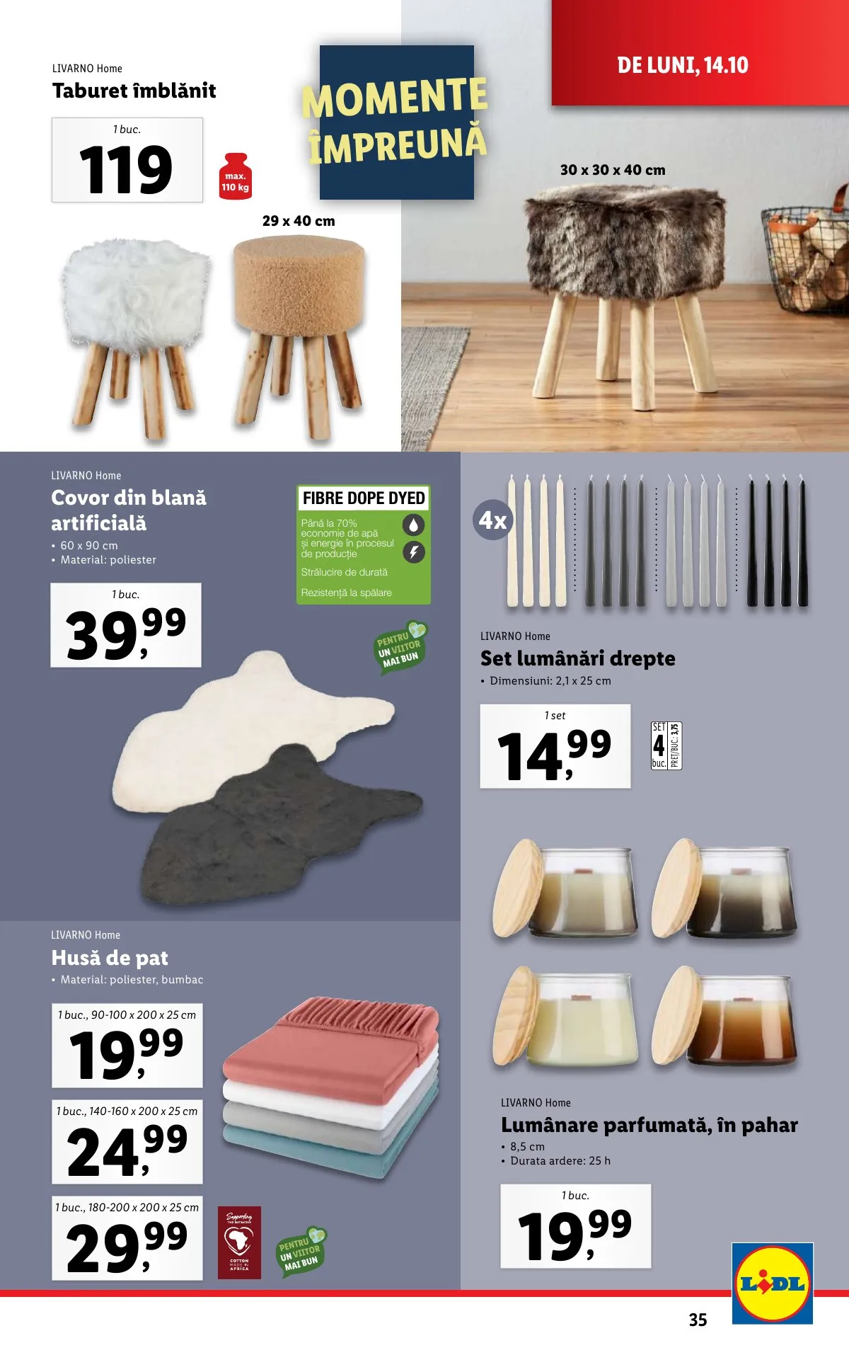 Lidl akciós újság Románia 10.14–10.20 – 35. oldal