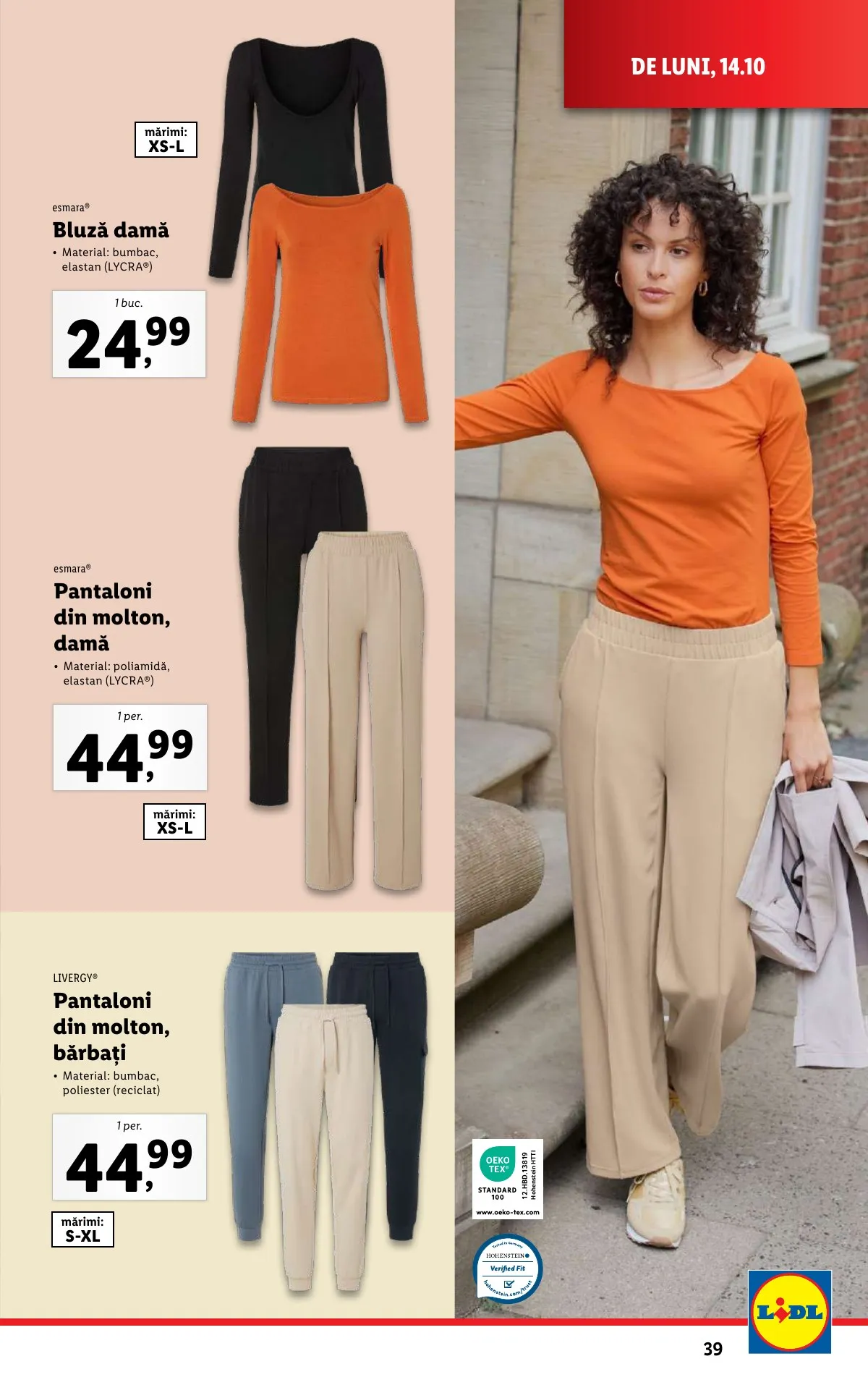 Lidl akciós újság Románia 10.14–10.20 – 39. oldal