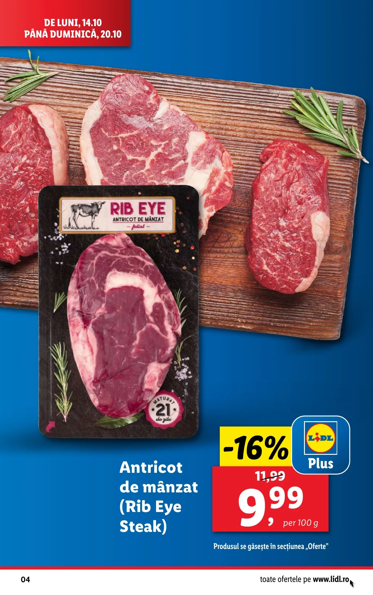 Lidl akciós újság Románia 10.14–10.20 – 4. oldal