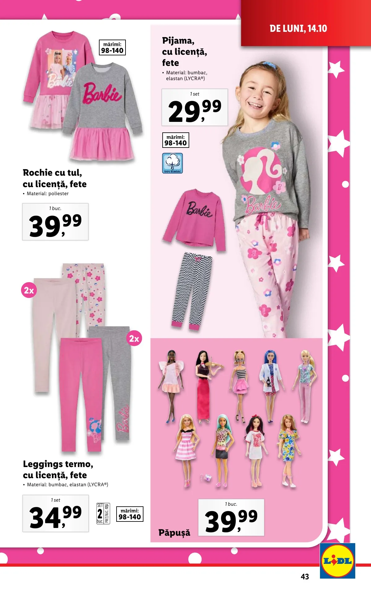 Lidl akciós újság Románia 10.14–10.20 – 43. oldal