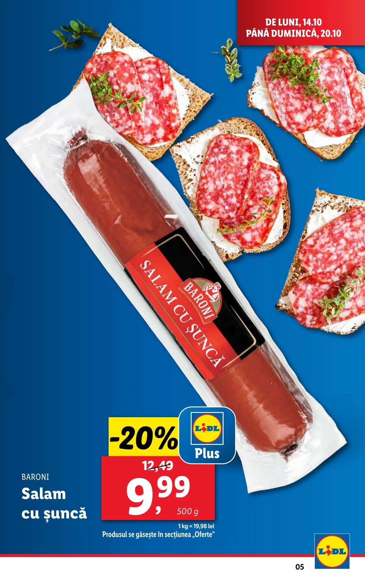 Lidl akciós újság Románia 10.14–10.20 – 5. oldal