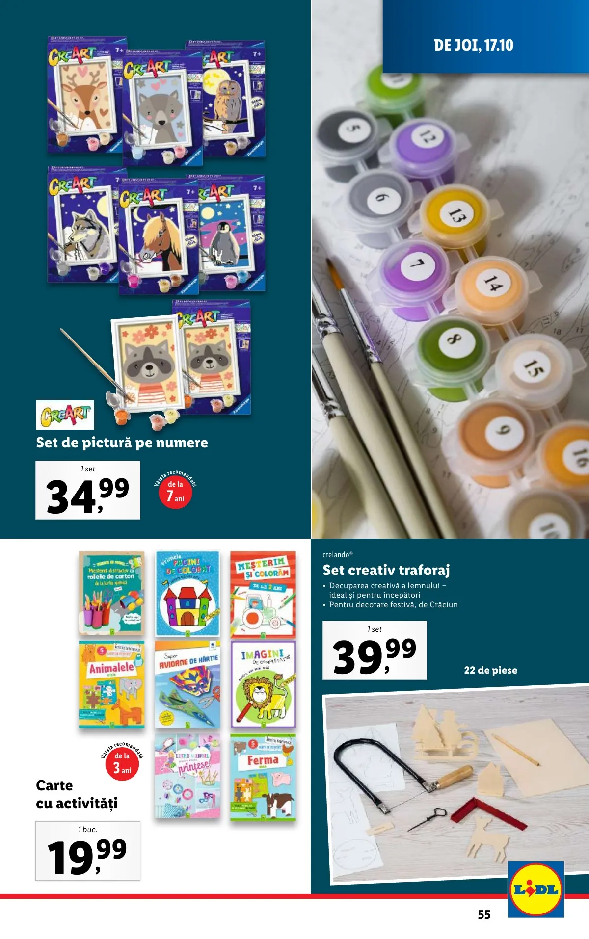 Lidl akciós újság Románia 10.14–10.20 – 55. oldal