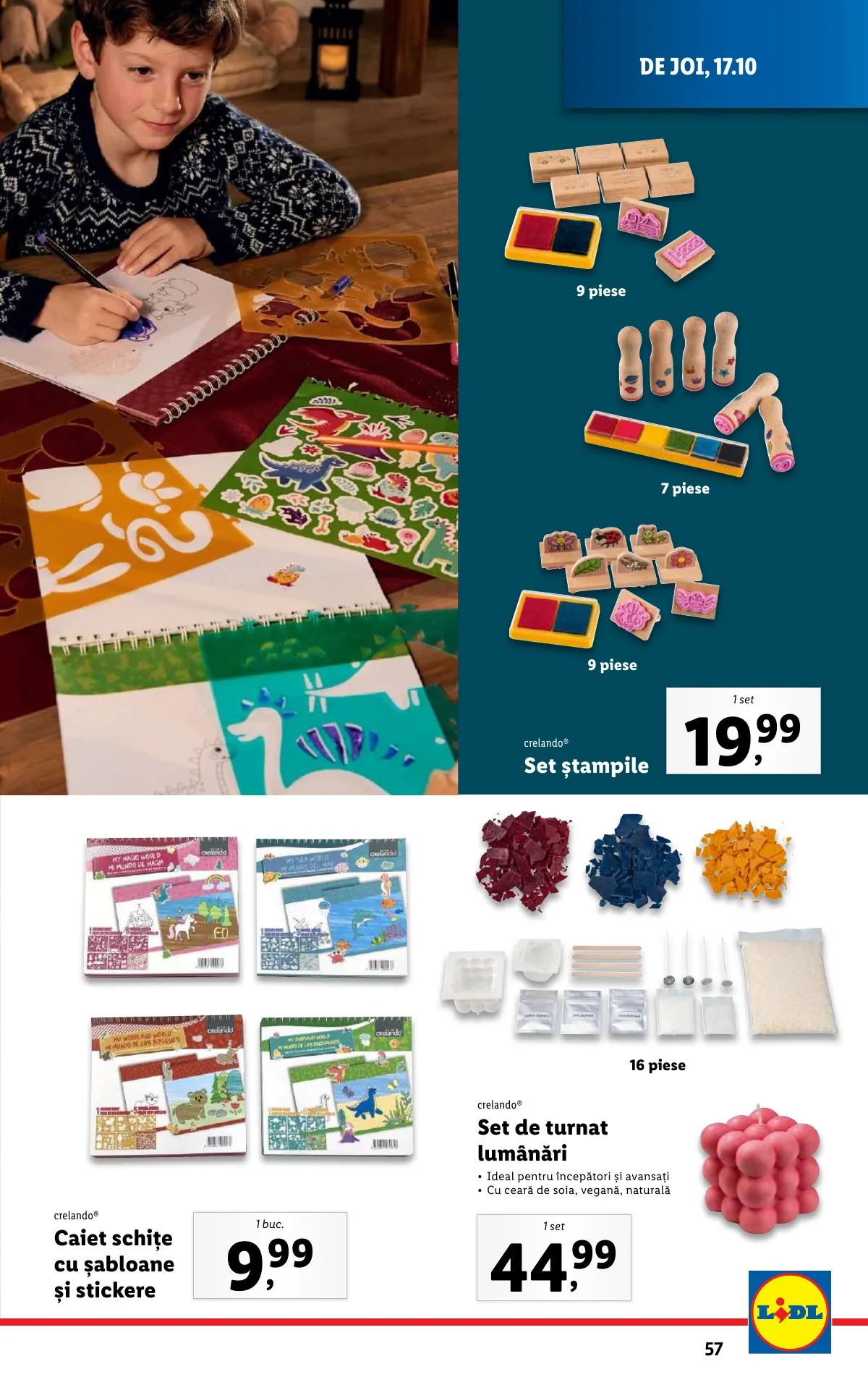 Lidl akciós újság Románia 10.14–10.20 – 57. oldal