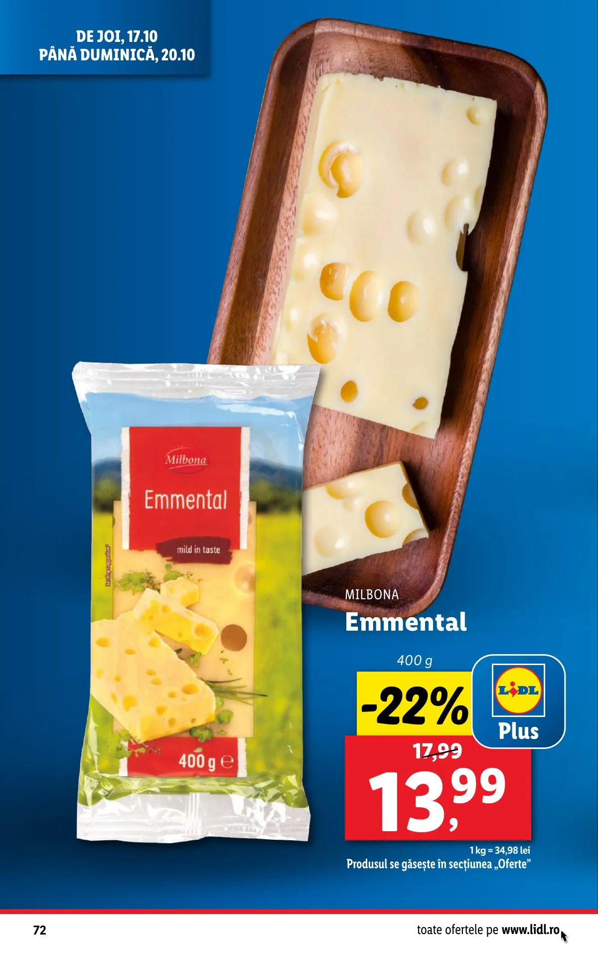 Lidl akciós újság Románia 10.14–10.20 – 72. oldal