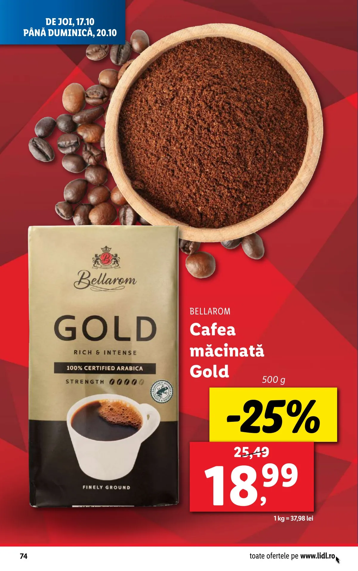 Lidl akciós újság Románia 10.14–10.20 – 74. oldal