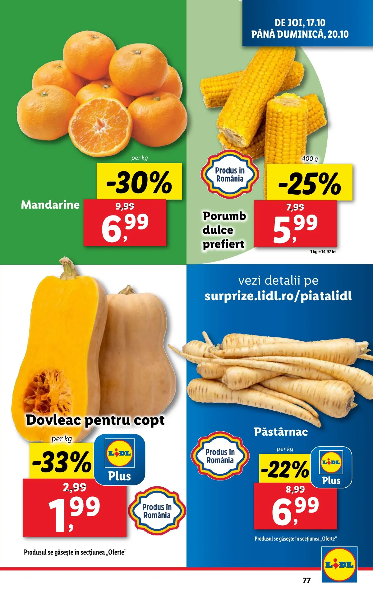 Lidl akciós újság Románia 10.14–10.20 – 77. oldal