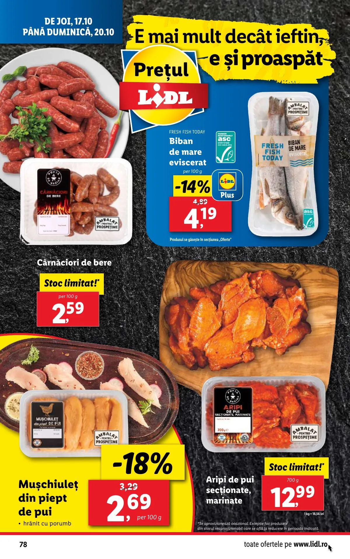 Lidl akciós újság Románia 10.14–10.20 – 78. oldal