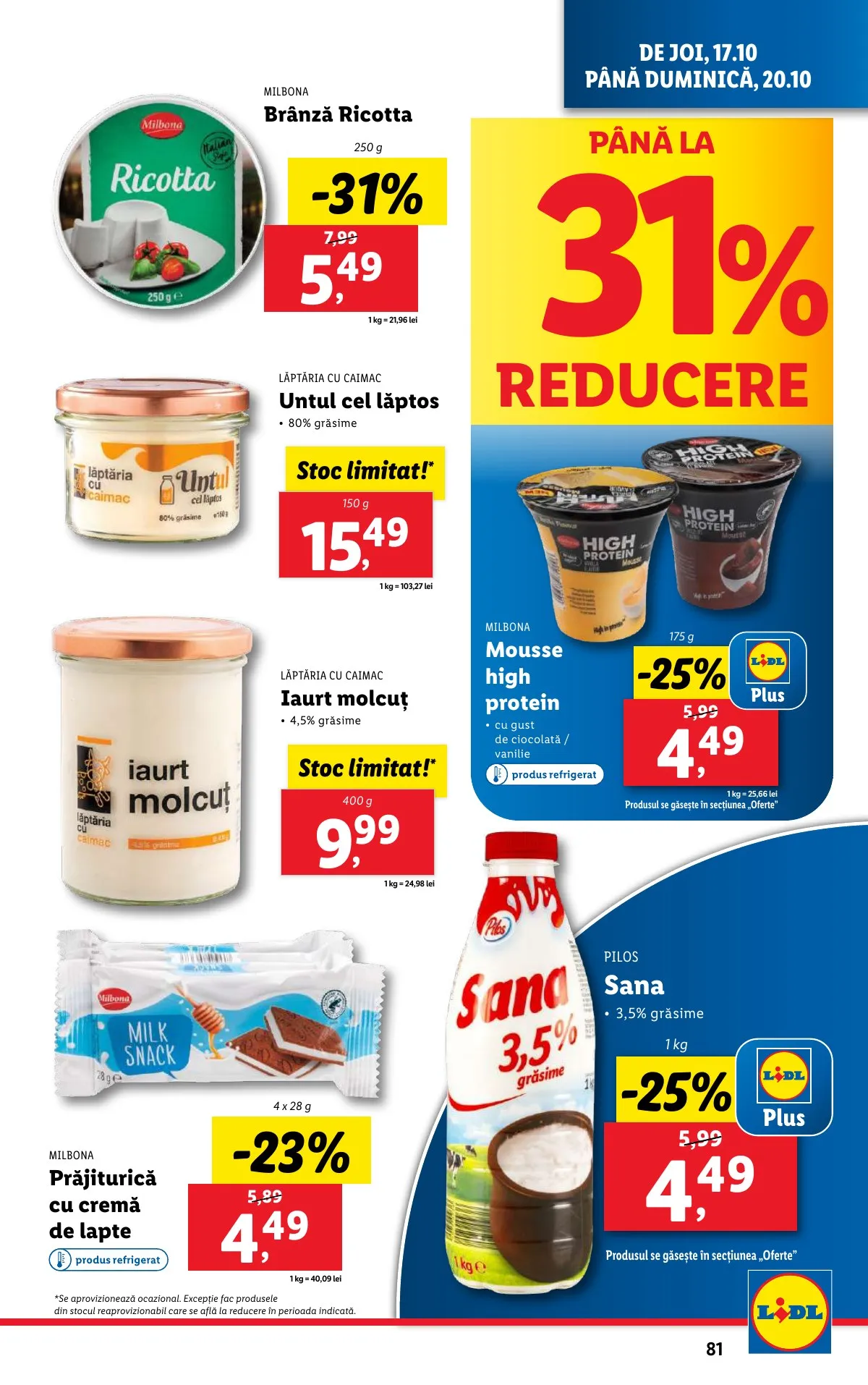 Lidl akciós újság Románia 10.14–10.20 – 81. oldal