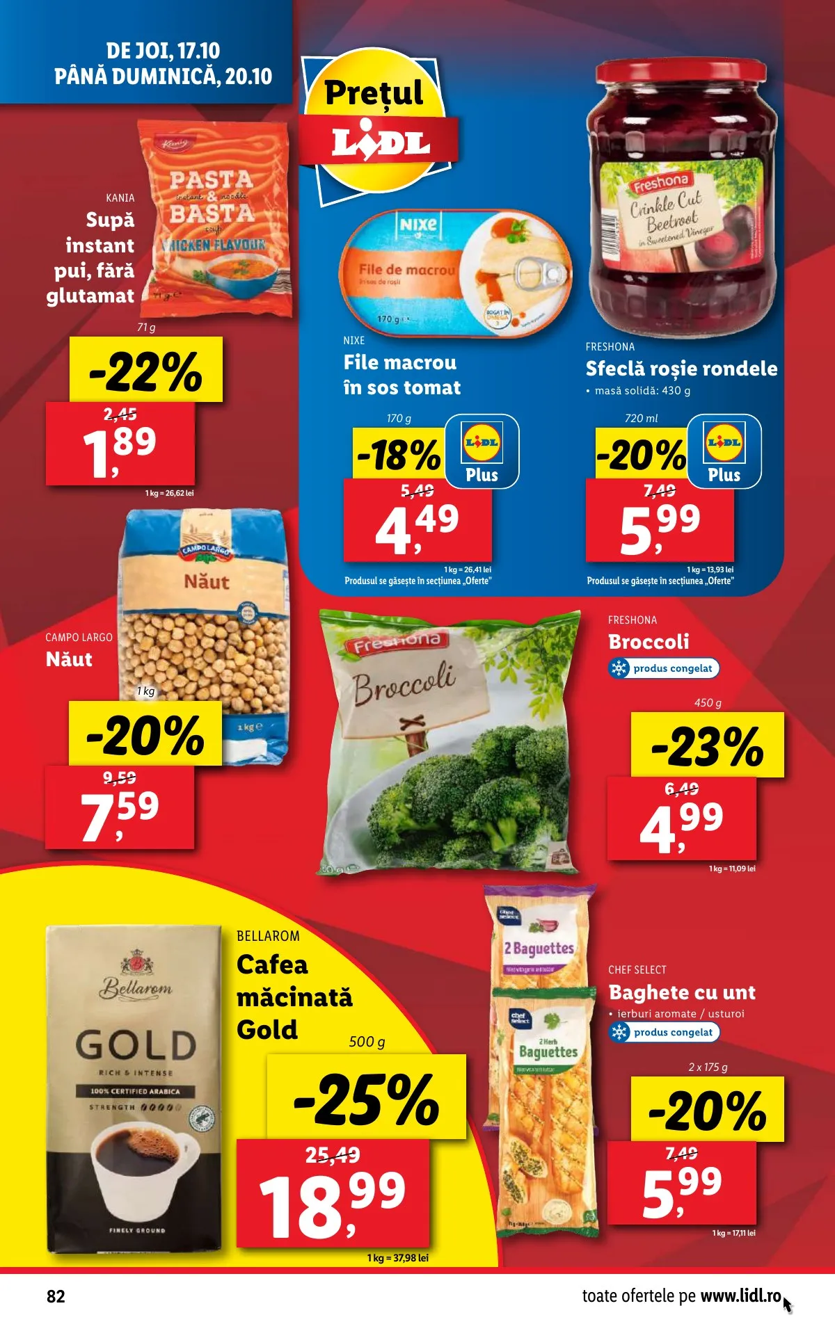 Lidl akciós újság Románia 10.14–10.20 – 82. oldal