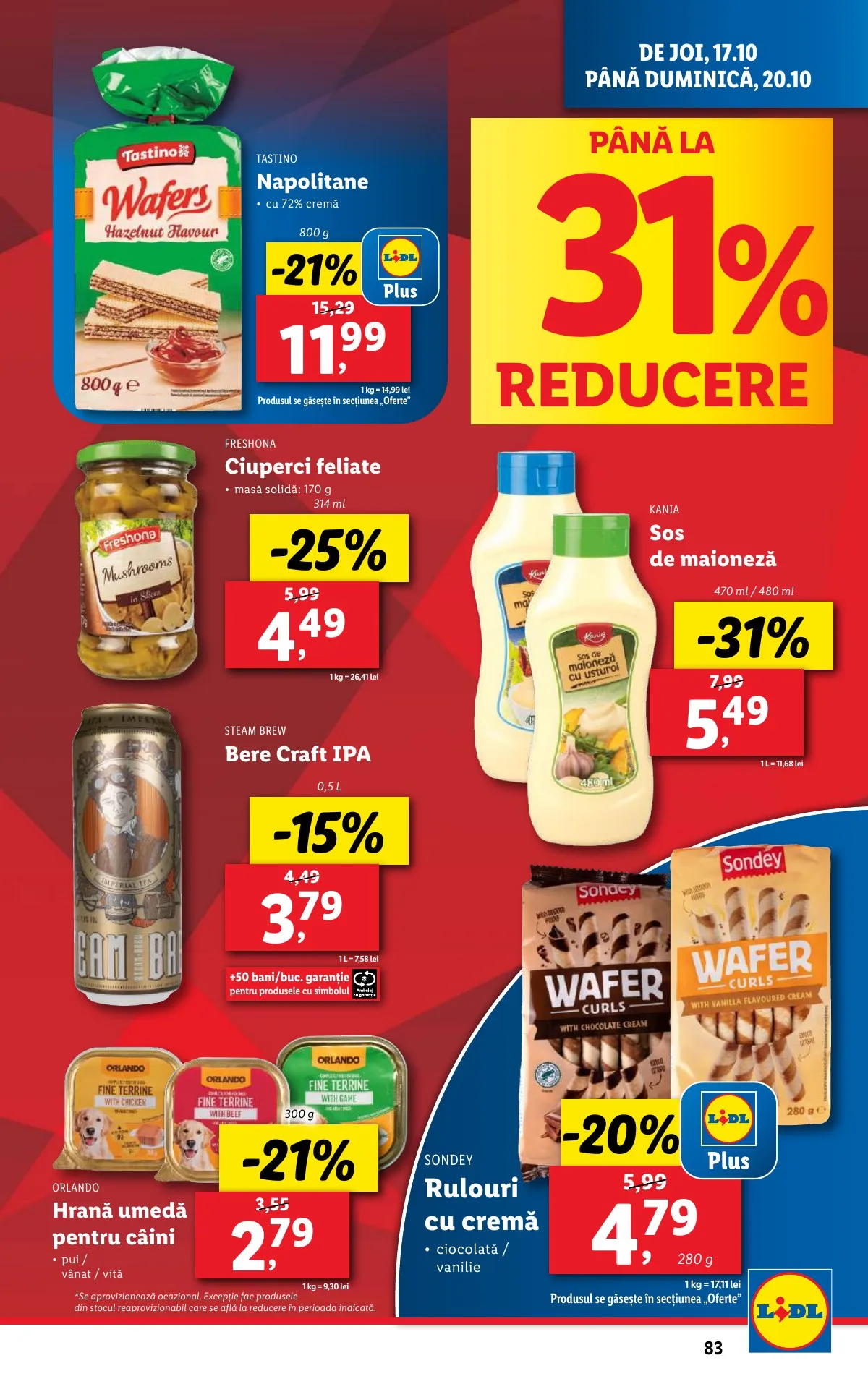 Lidl akciós újság Románia 10.14–10.20 – 83. oldal