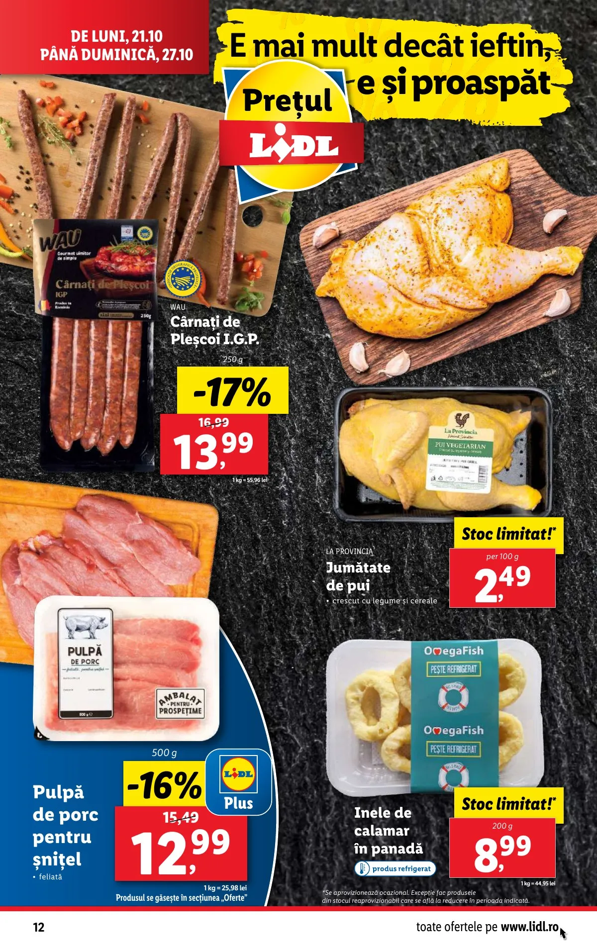Lidl akciós újság Románia 10.21–10.27 – 12. oldal