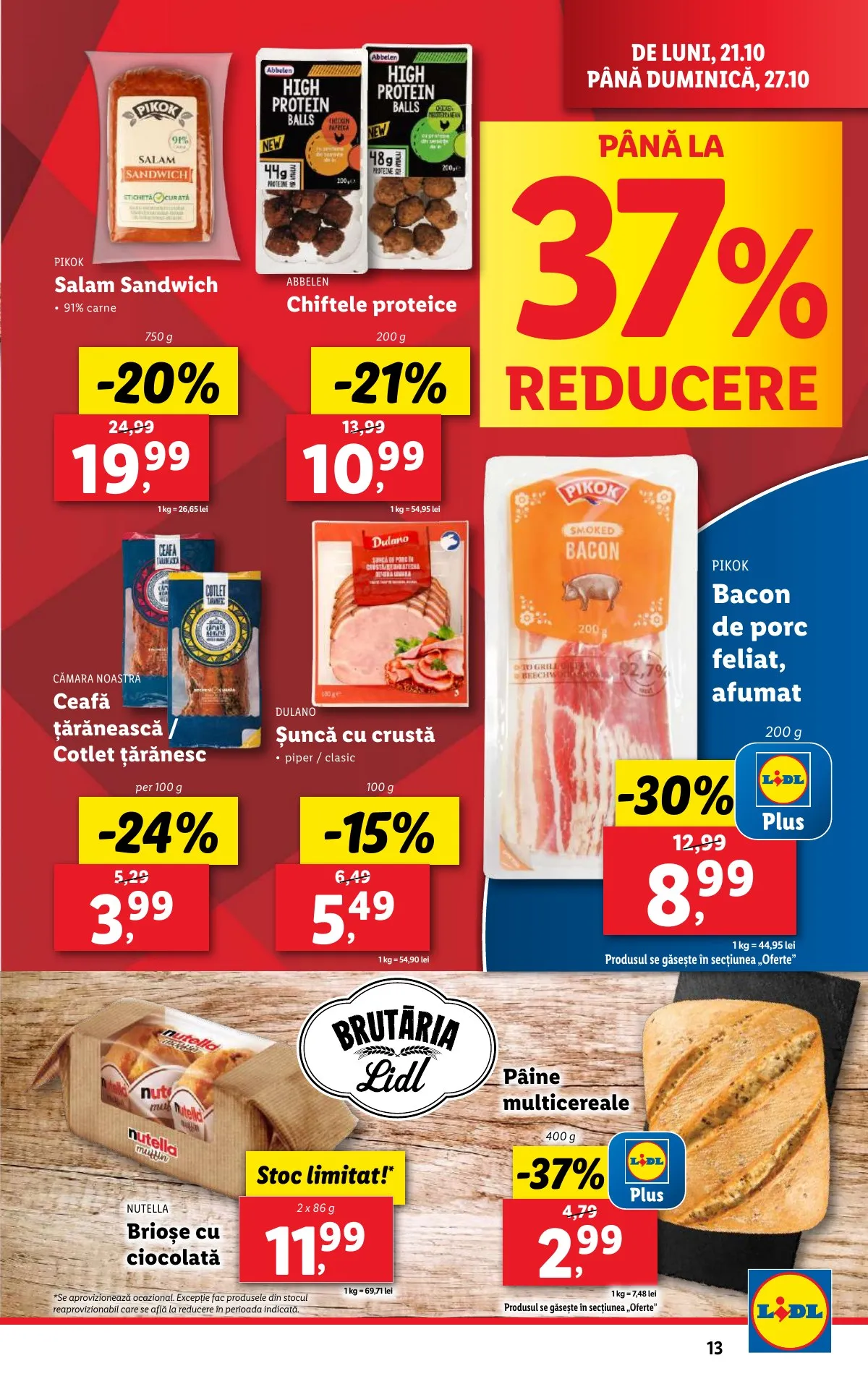 Lidl akciós újság Románia 10.21–10.27 – 13. oldal