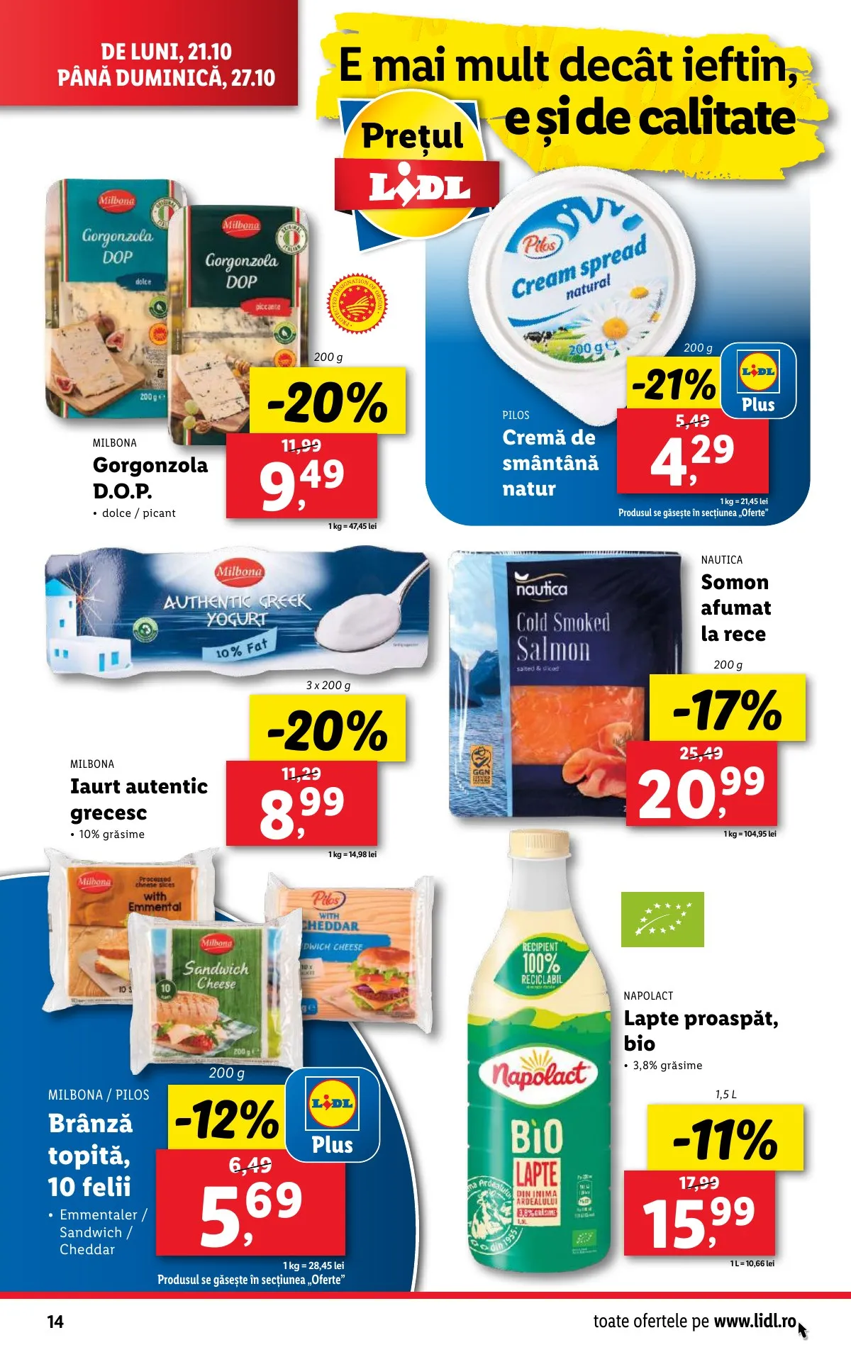 Lidl akciós újság Románia 10.21–10.27 – 14. oldal