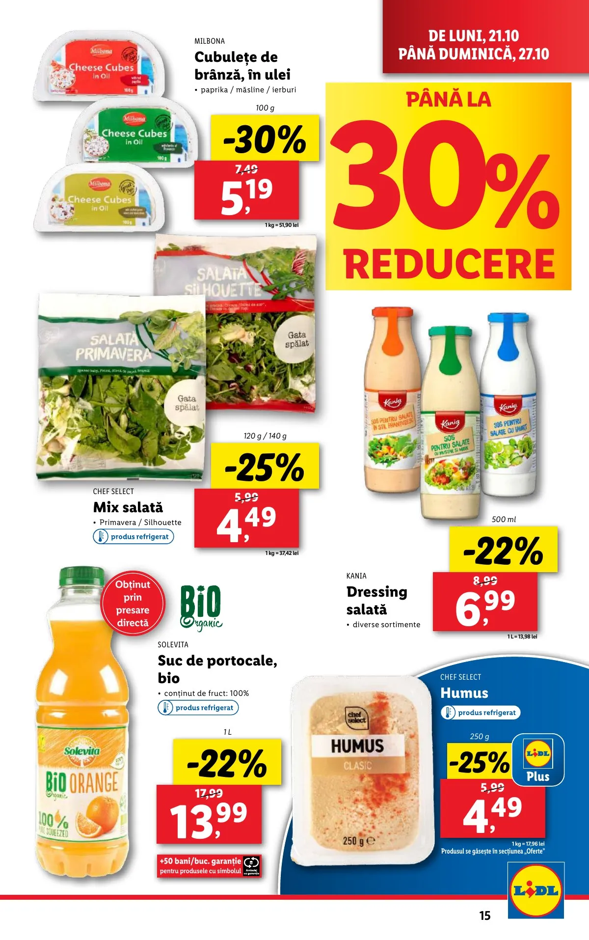 Lidl akciós újság Románia 10.21–10.27 – 15. oldal