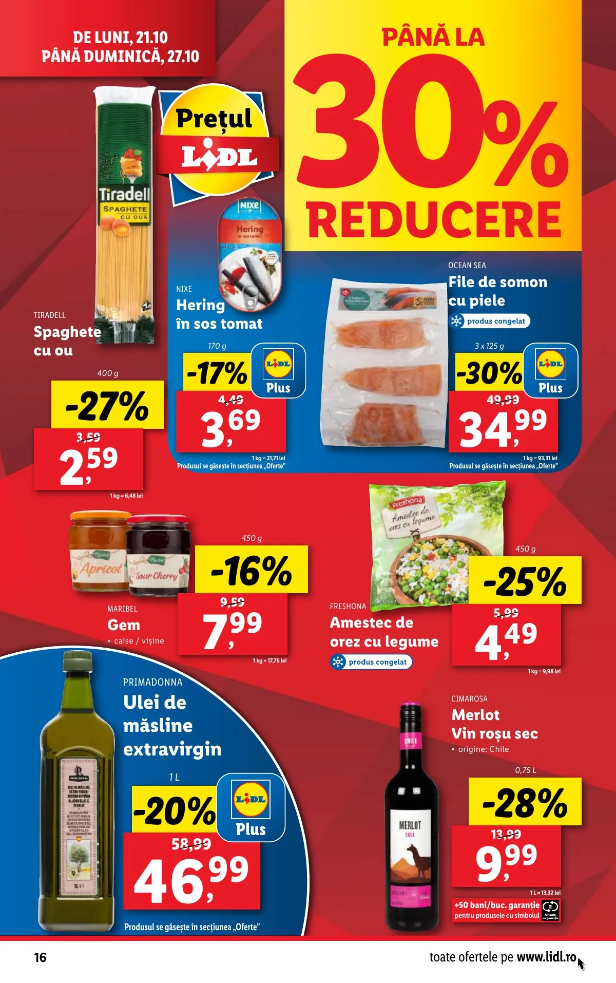 Lidl akciós újság Románia 10.21–10.27 – 16. oldal