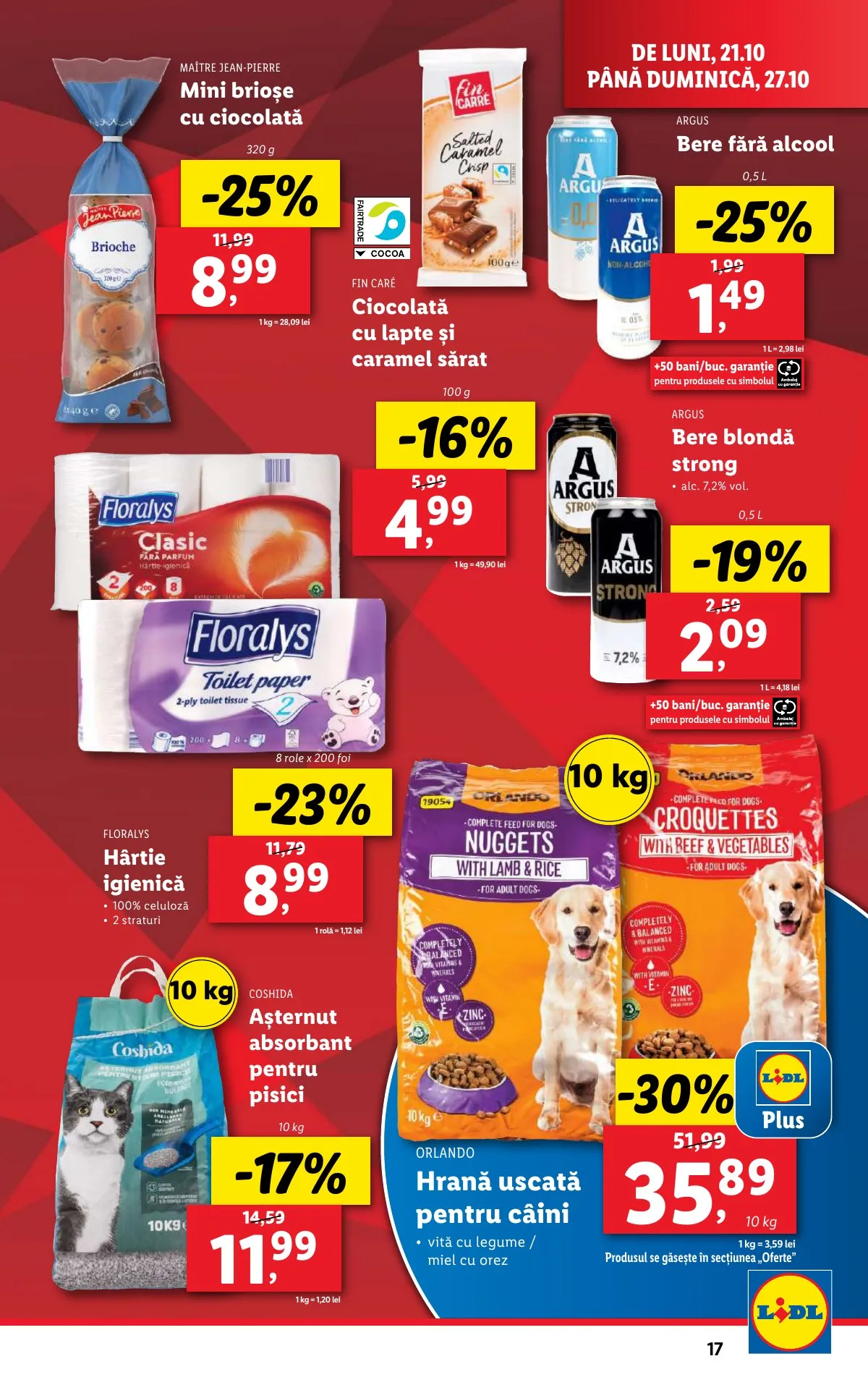 Lidl akciós újság Románia 10.21–10.27 – 17. oldal