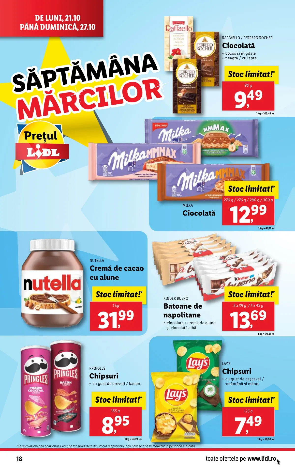 Lidl akciós újság Románia 10.21–10.27 – 18. oldal