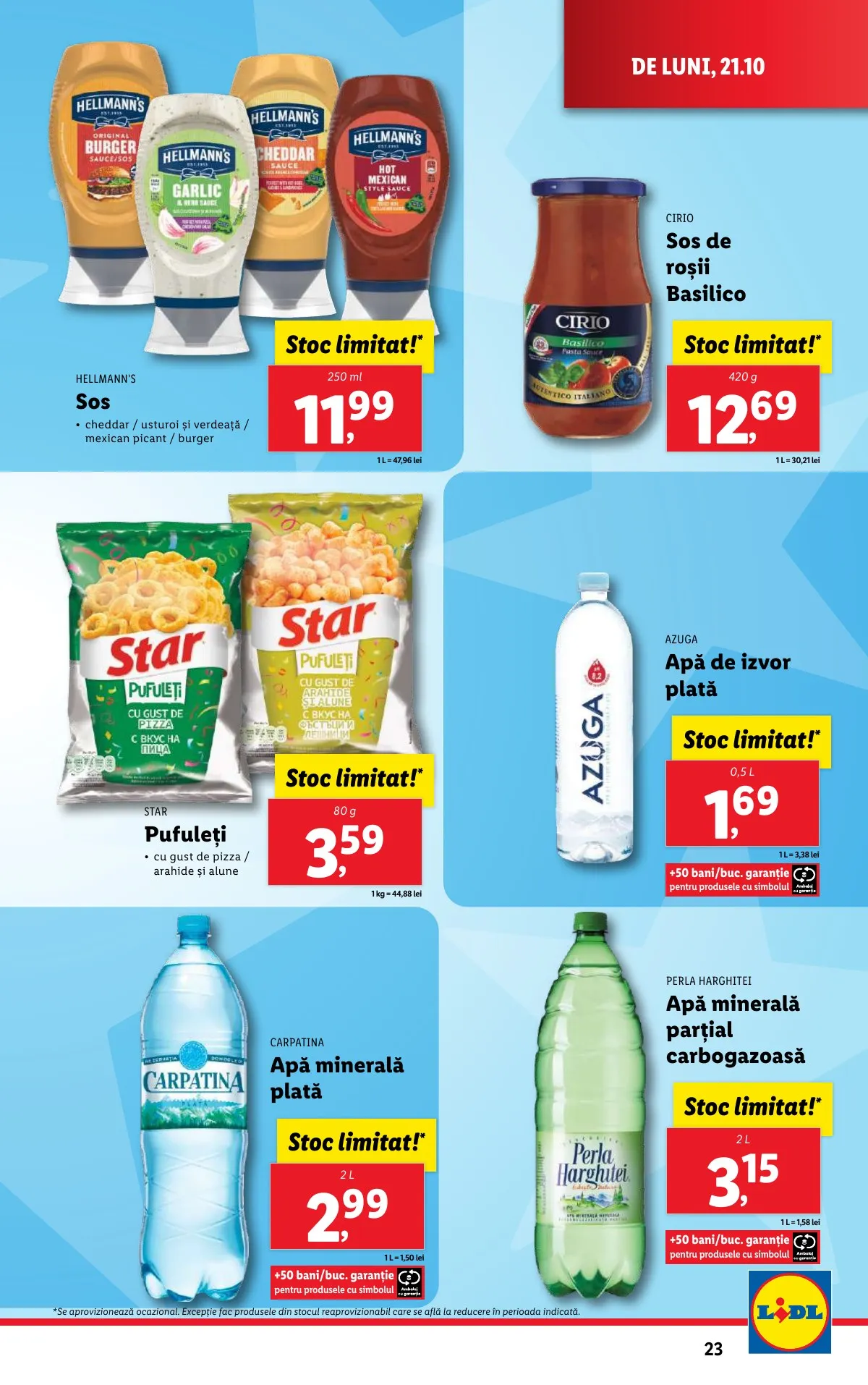 Lidl akciós újság Románia 10.21–10.27 – 23. oldal