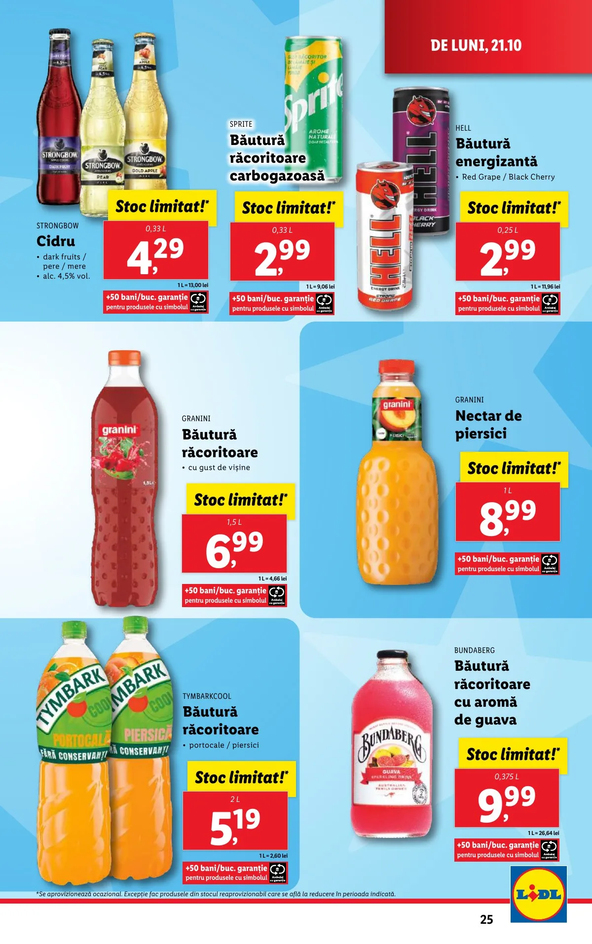 Lidl akciós újság Románia 10.21–10.27 – 25. oldal