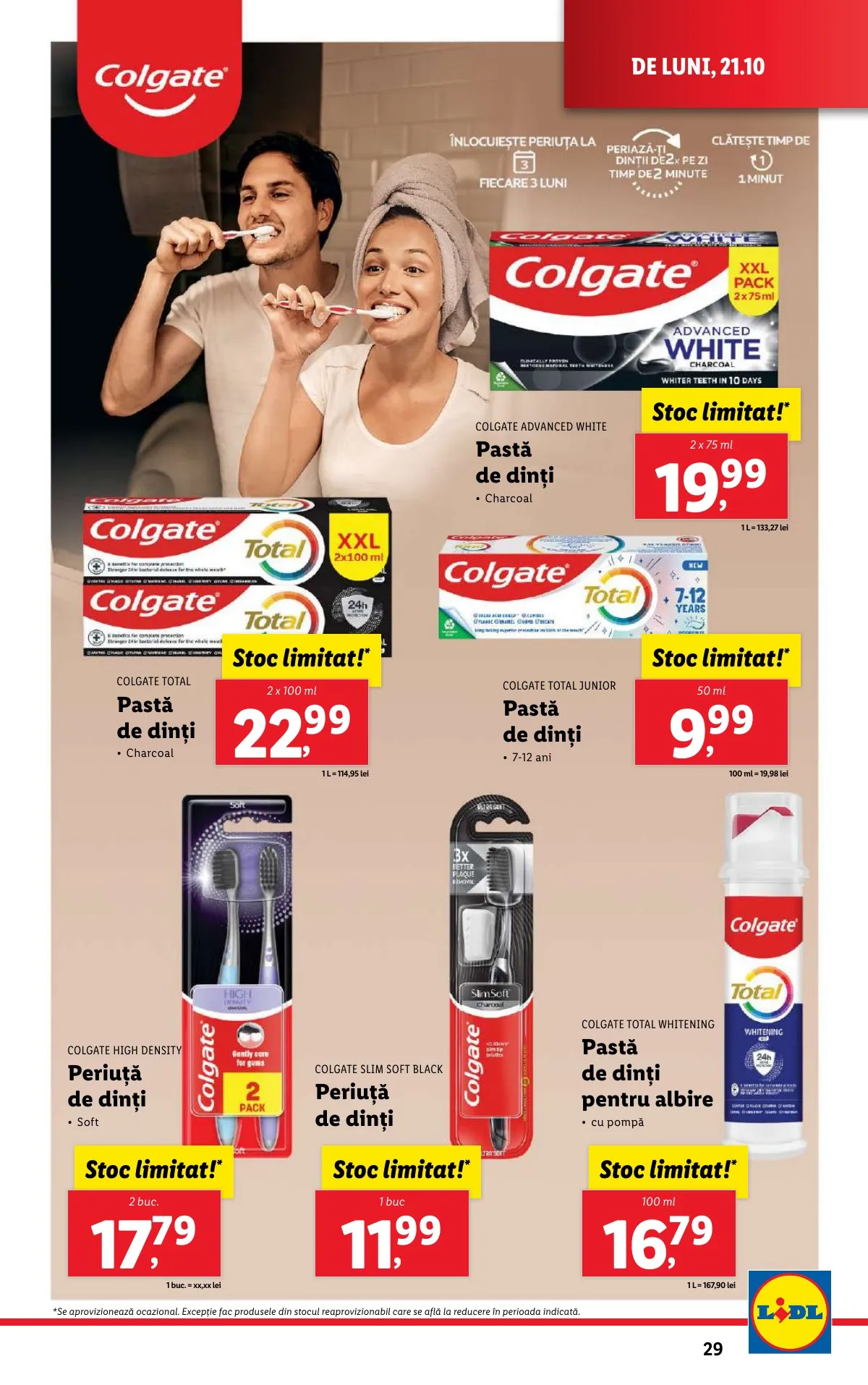 Lidl akciós újság Románia 10.21–10.27 – 29. oldal