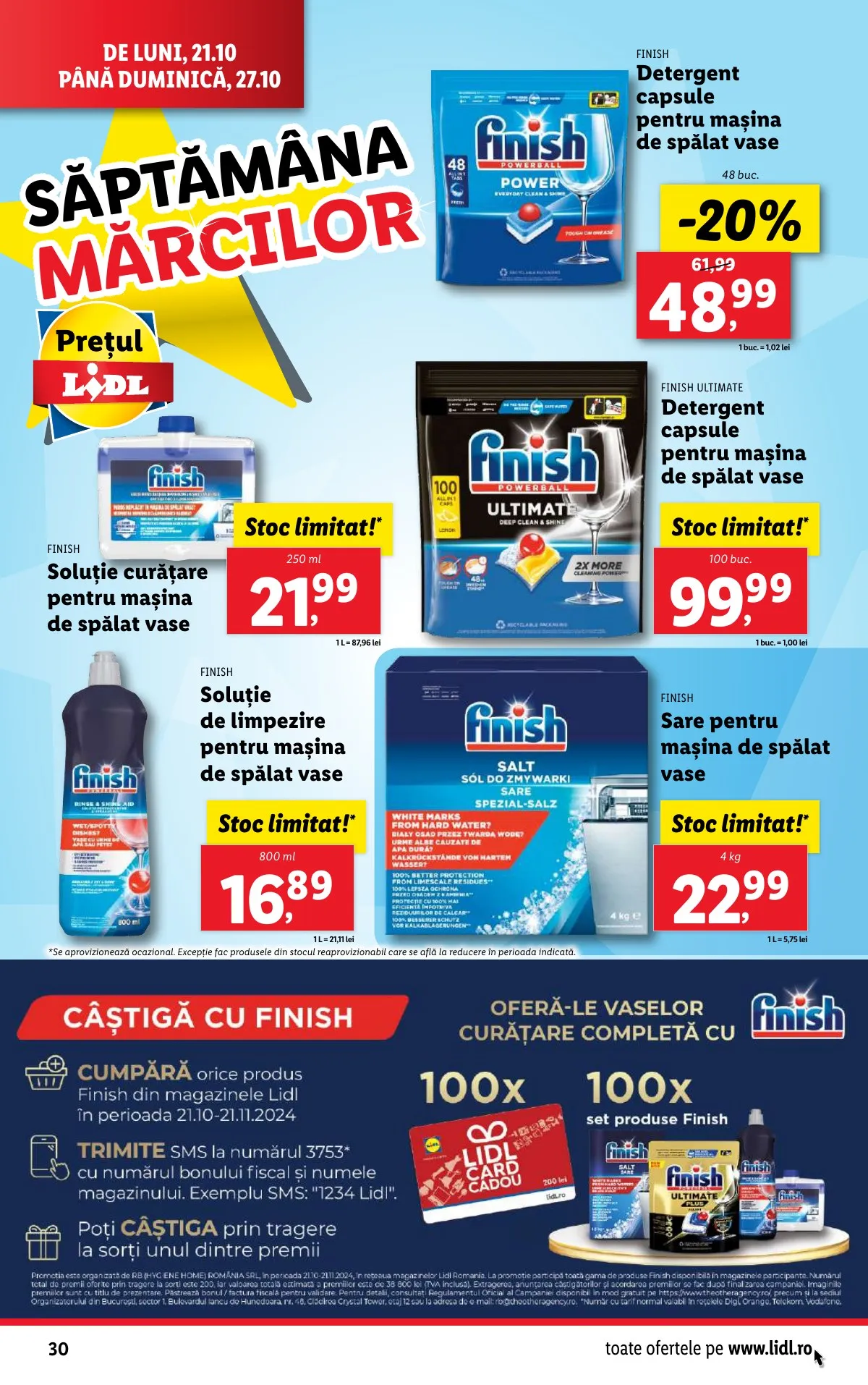 Lidl akciós újság Románia 10.21–10.27 – 30. oldal