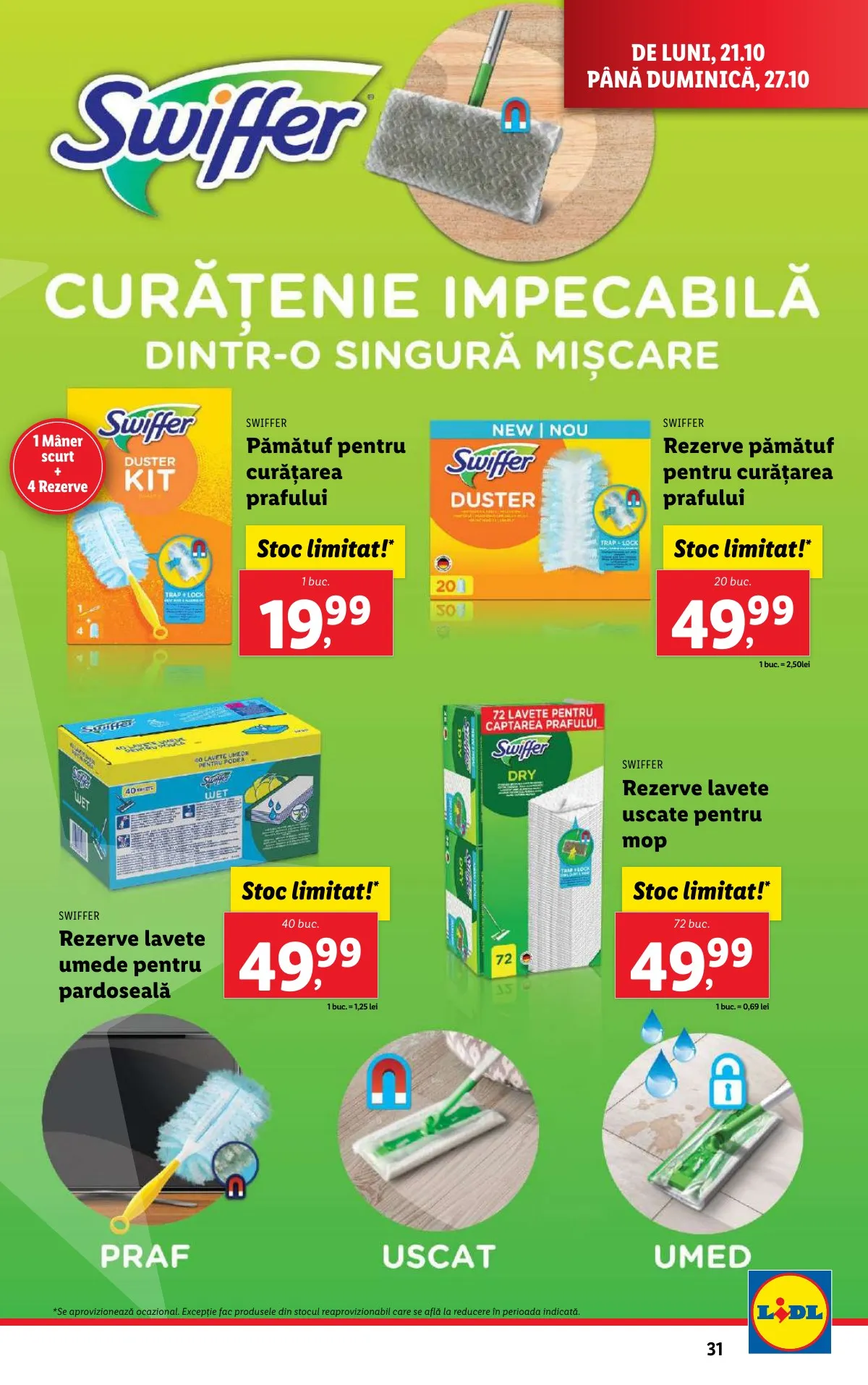 Lidl akciós újság Románia 10.21–10.27 – 31. oldal