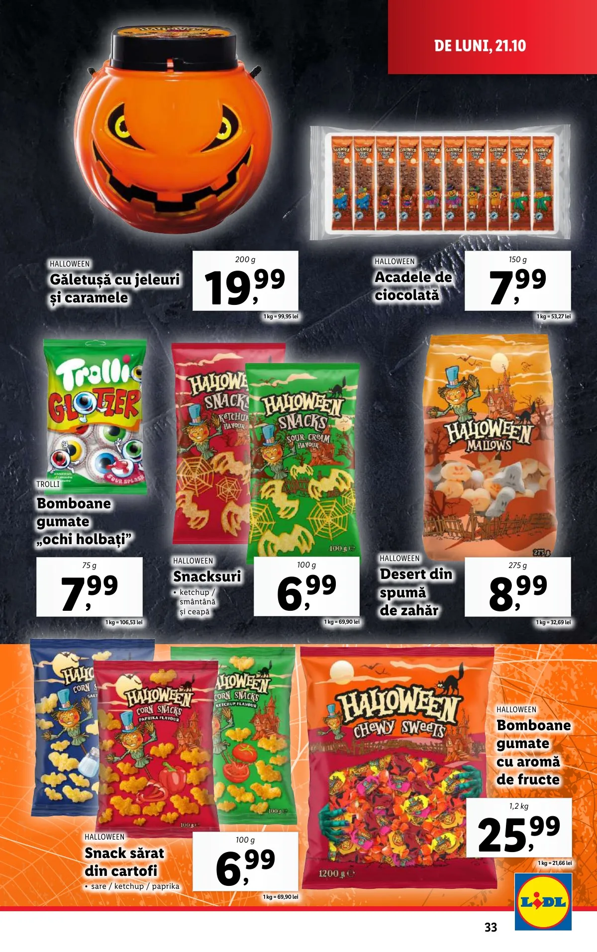 Lidl akciós újság Románia 10.21–10.27 – 33. oldal