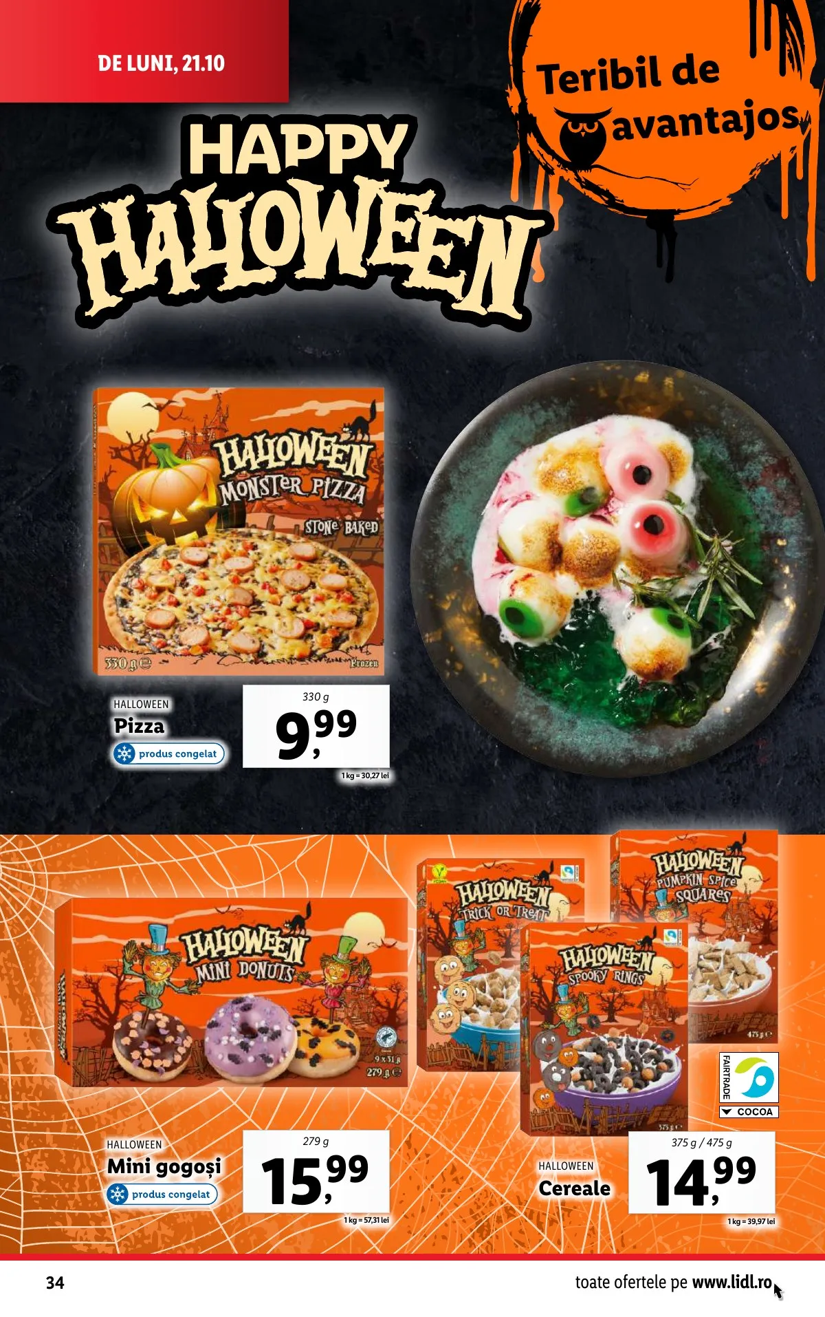 Lidl akciós újság Románia 10.21–10.27 – 34. oldal