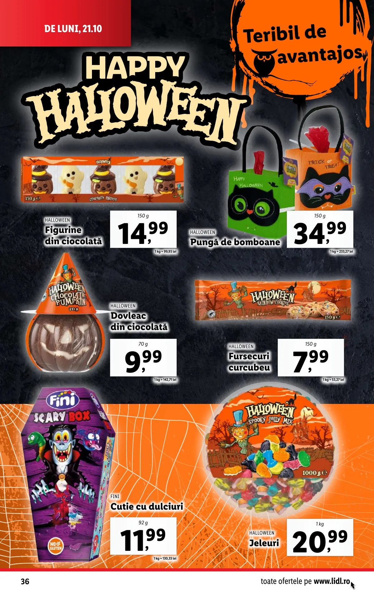 Lidl akciós újság Románia 10.21–10.27 – 36. oldal