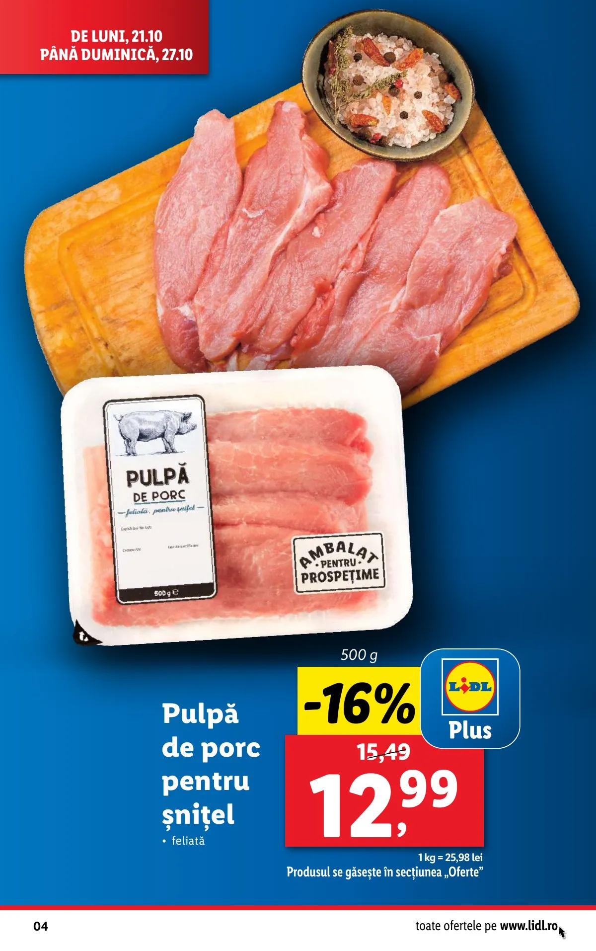 Lidl akciós újság Románia 10.21–10.27 – 4. oldal