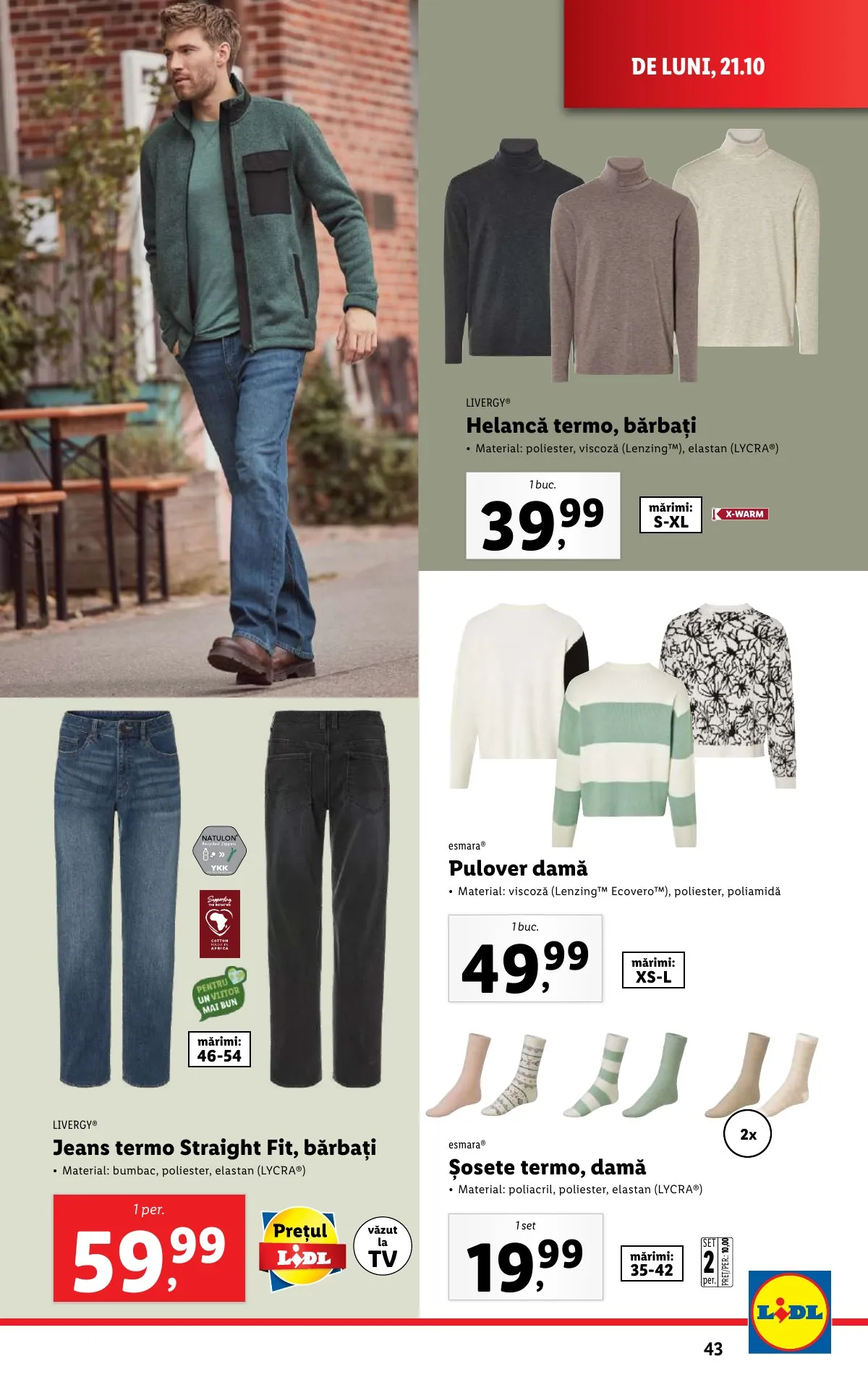 Lidl akciós újság Románia 10.21–10.27 – 43. oldal