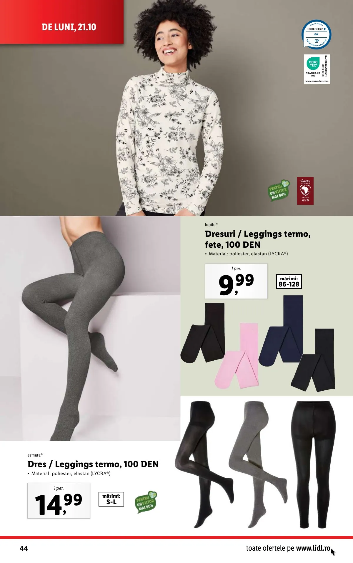 Lidl akciós újság Románia 10.21–10.27 – 44. oldal