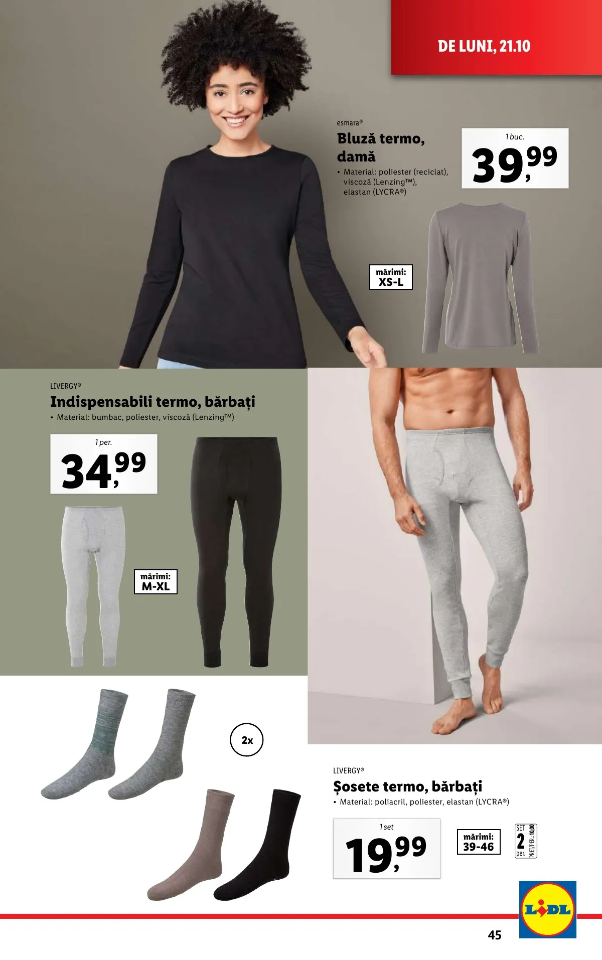 Lidl akciós újság Románia 10.21–10.27 – 45. oldal