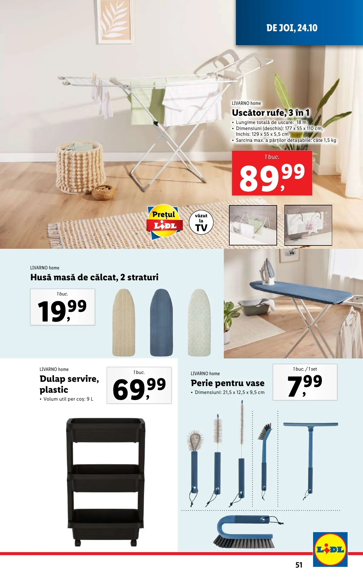 Lidl akciós újság Románia 10.21–10.27 – 51. oldal