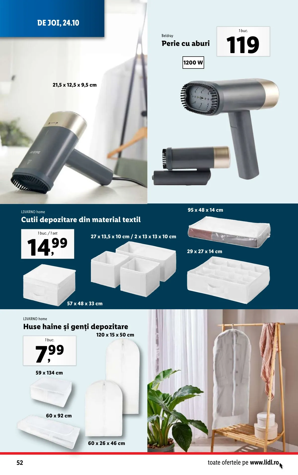 Lidl akciós újság Románia 10.21–10.27 – 52. oldal