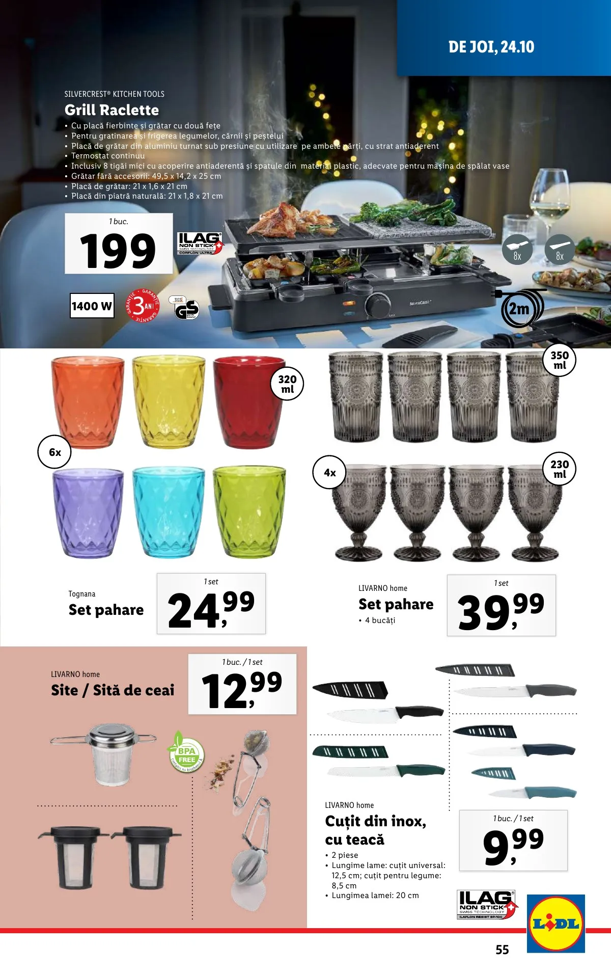 Lidl akciós újság Románia 10.21–10.27 – 55. oldal