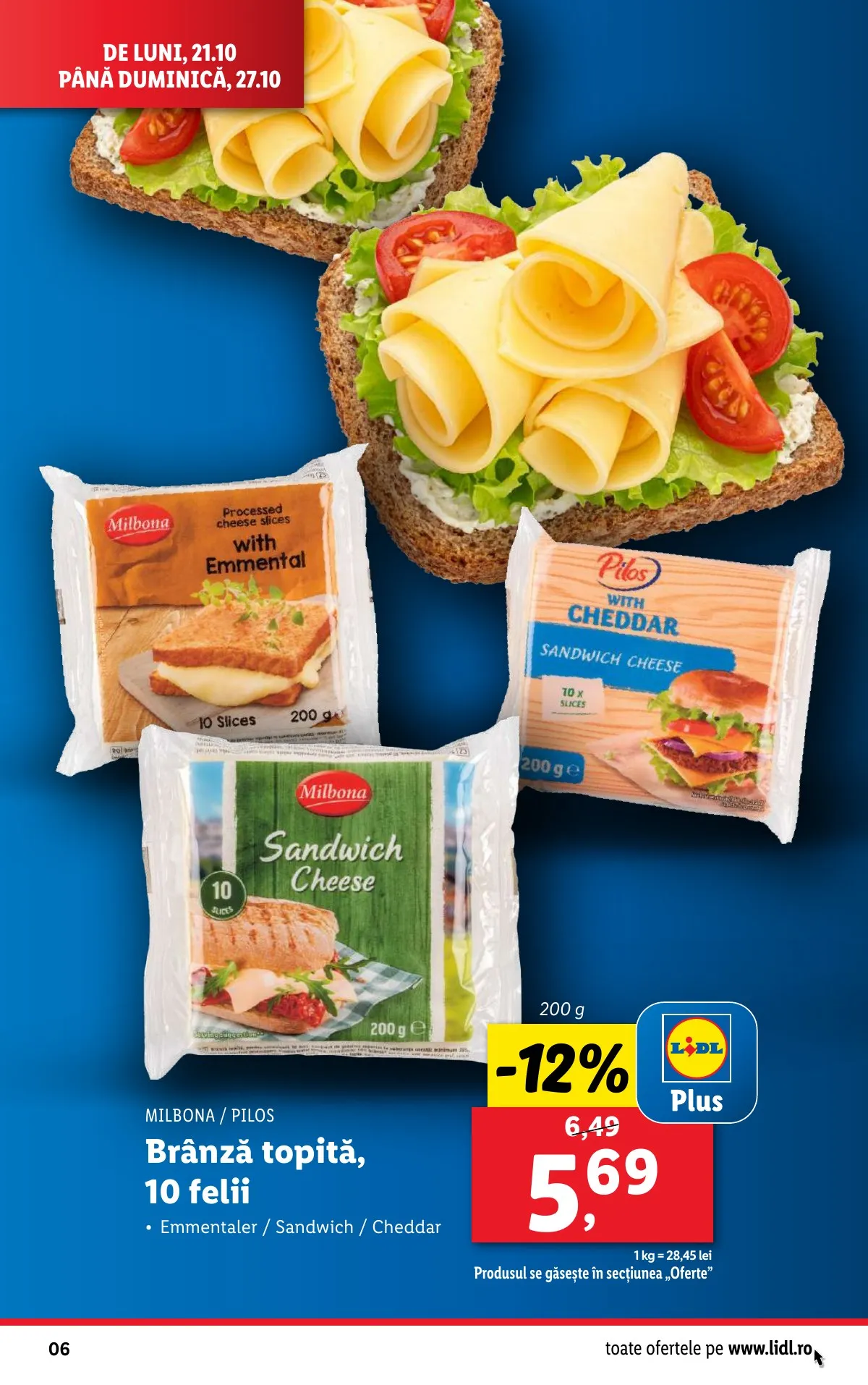 Lidl akciós újság Románia 10.21–10.27 – 6. oldal