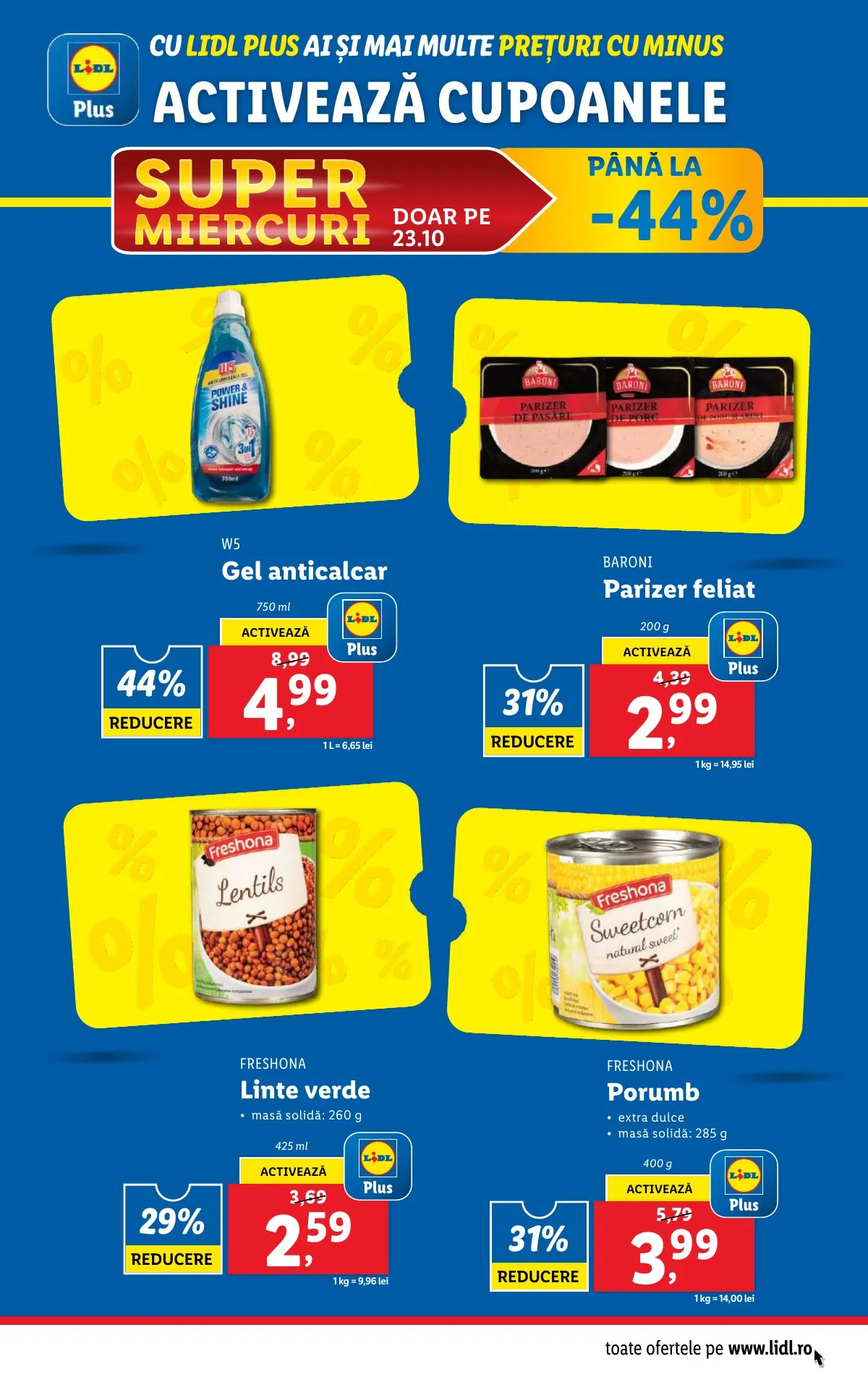 Lidl akciós újság Románia 10.21–10.27 – 60. oldal