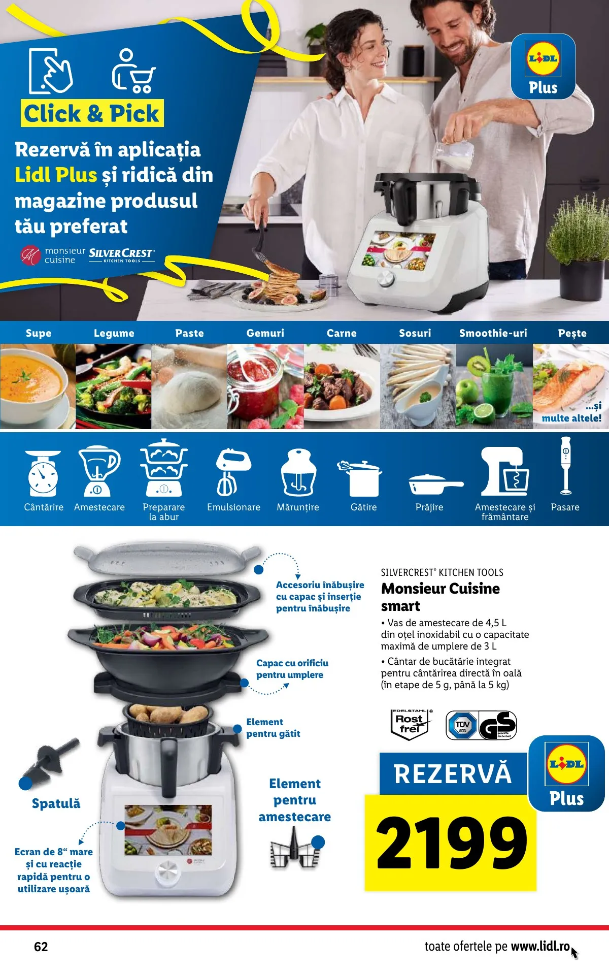 Lidl akciós újság Románia 10.21–10.27 – 62. oldal