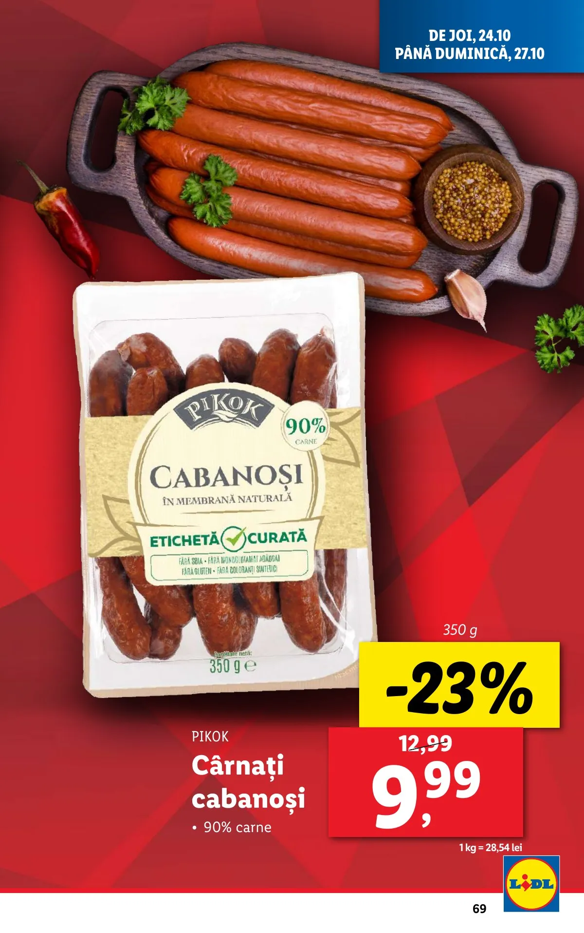 Lidl akciós újság Románia 10.21–10.27 – 69. oldal
