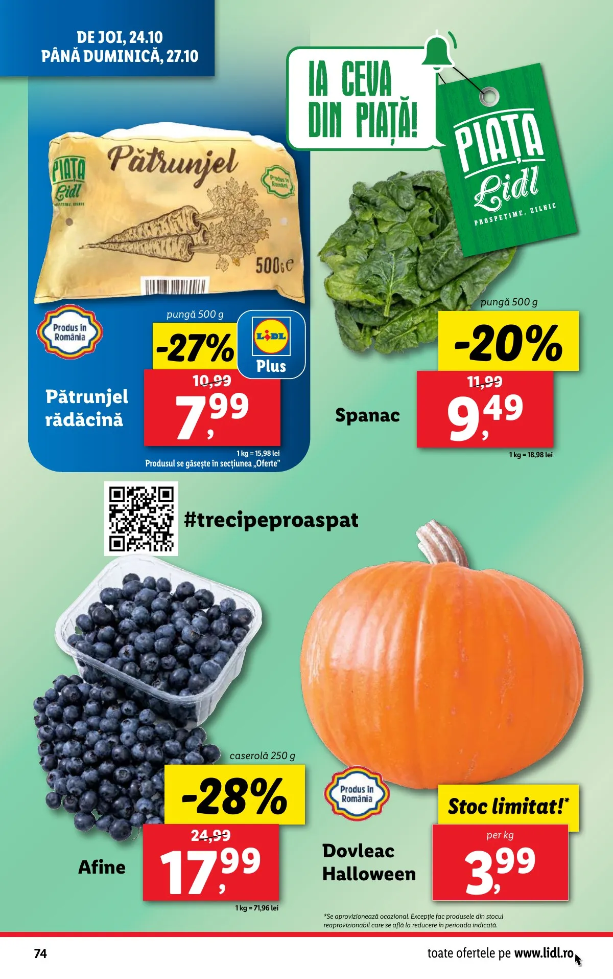 Lidl akciós újság Románia 10.21–10.27 – 74. oldal
