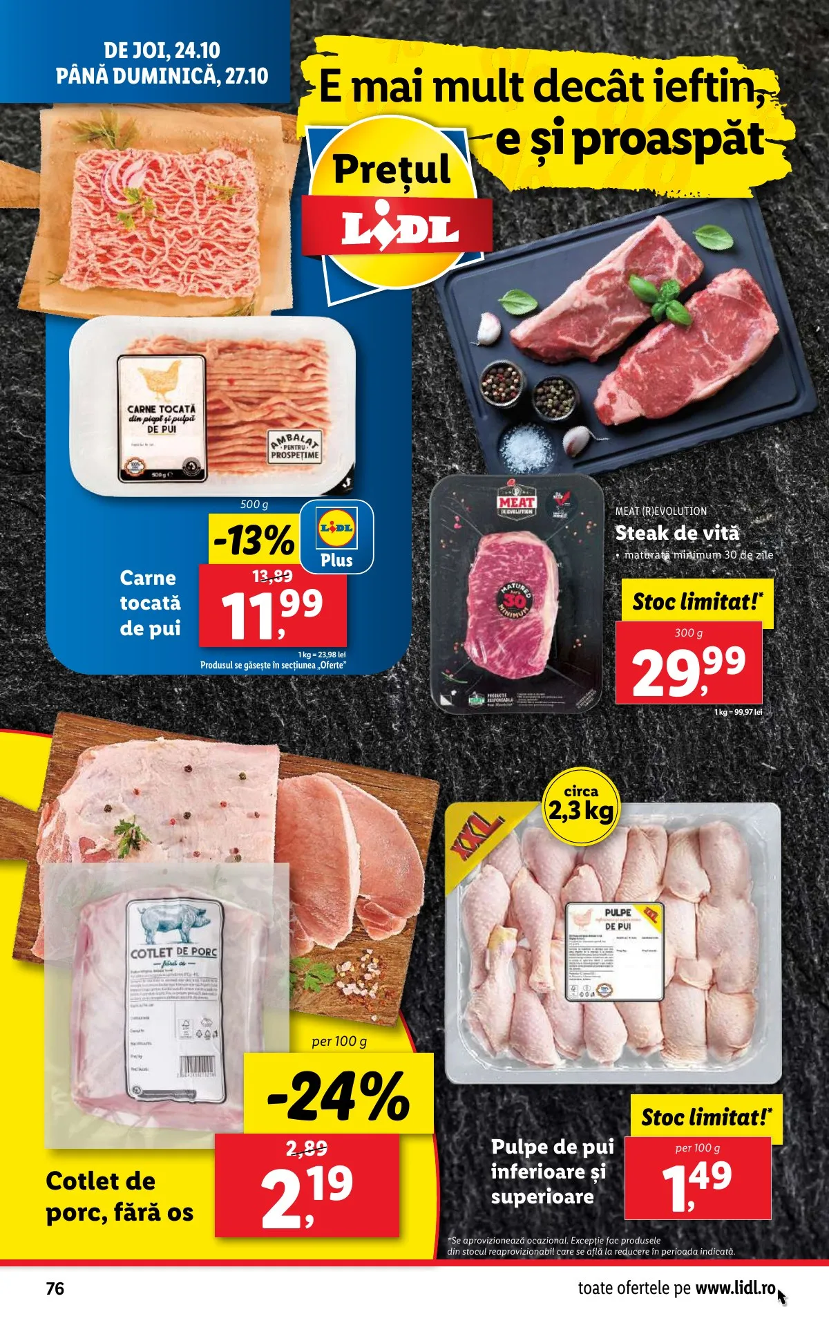 Lidl akciós újság Románia 10.21–10.27 – 76. oldal