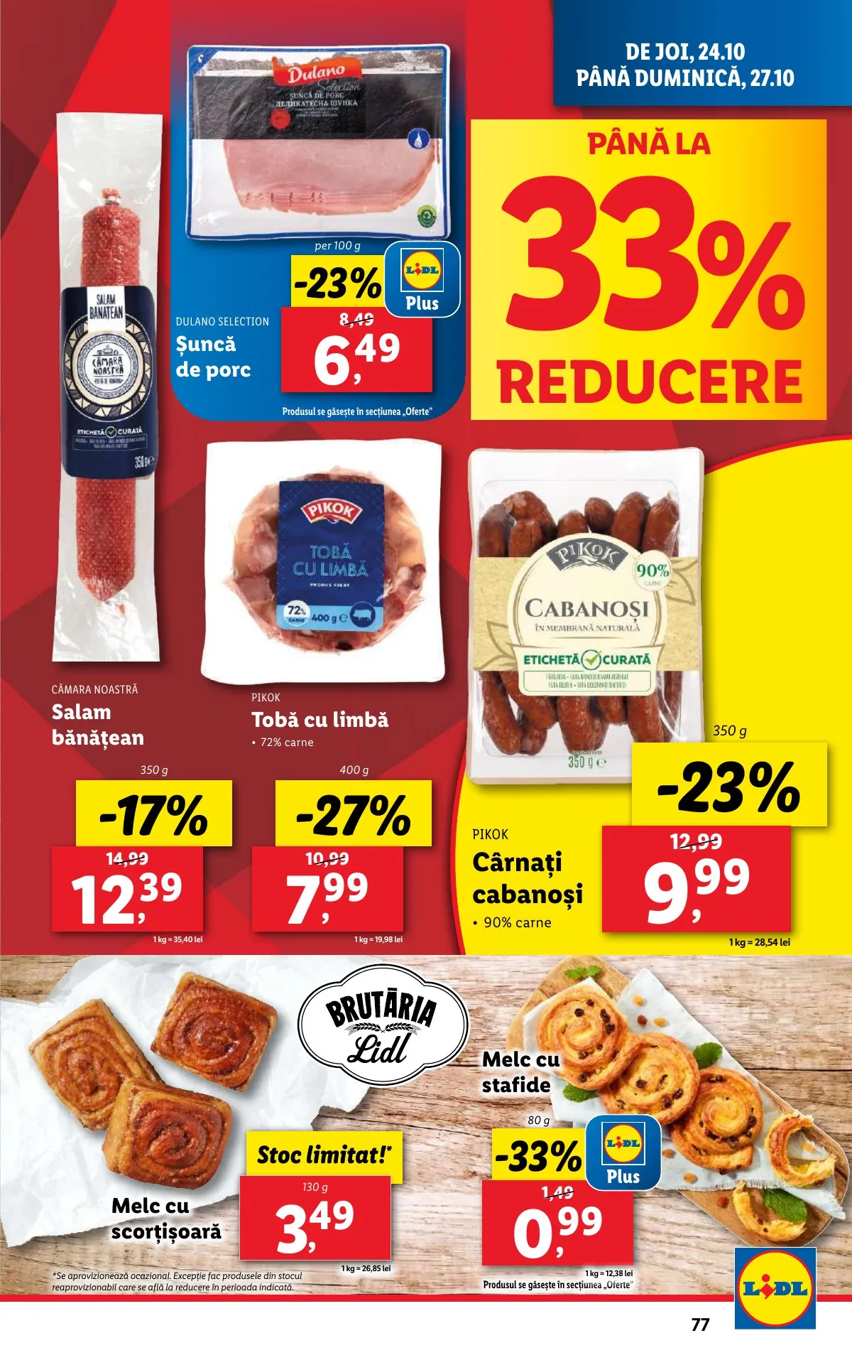 Lidl akciós újság Románia 10.21–10.27 – 77. oldal