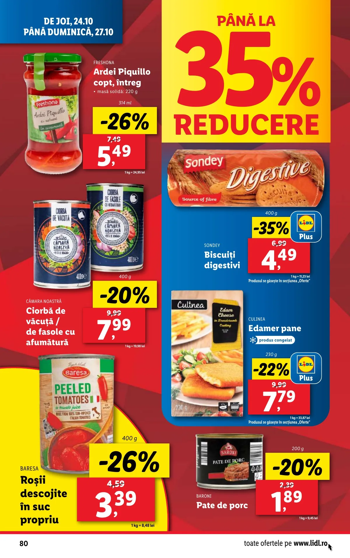 Lidl akciós újság Románia 10.21–10.27 – 80. oldal