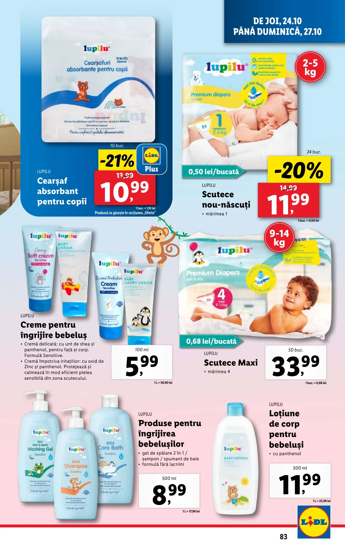Lidl akciós újság Románia 10.21–10.27 – 83. oldal
